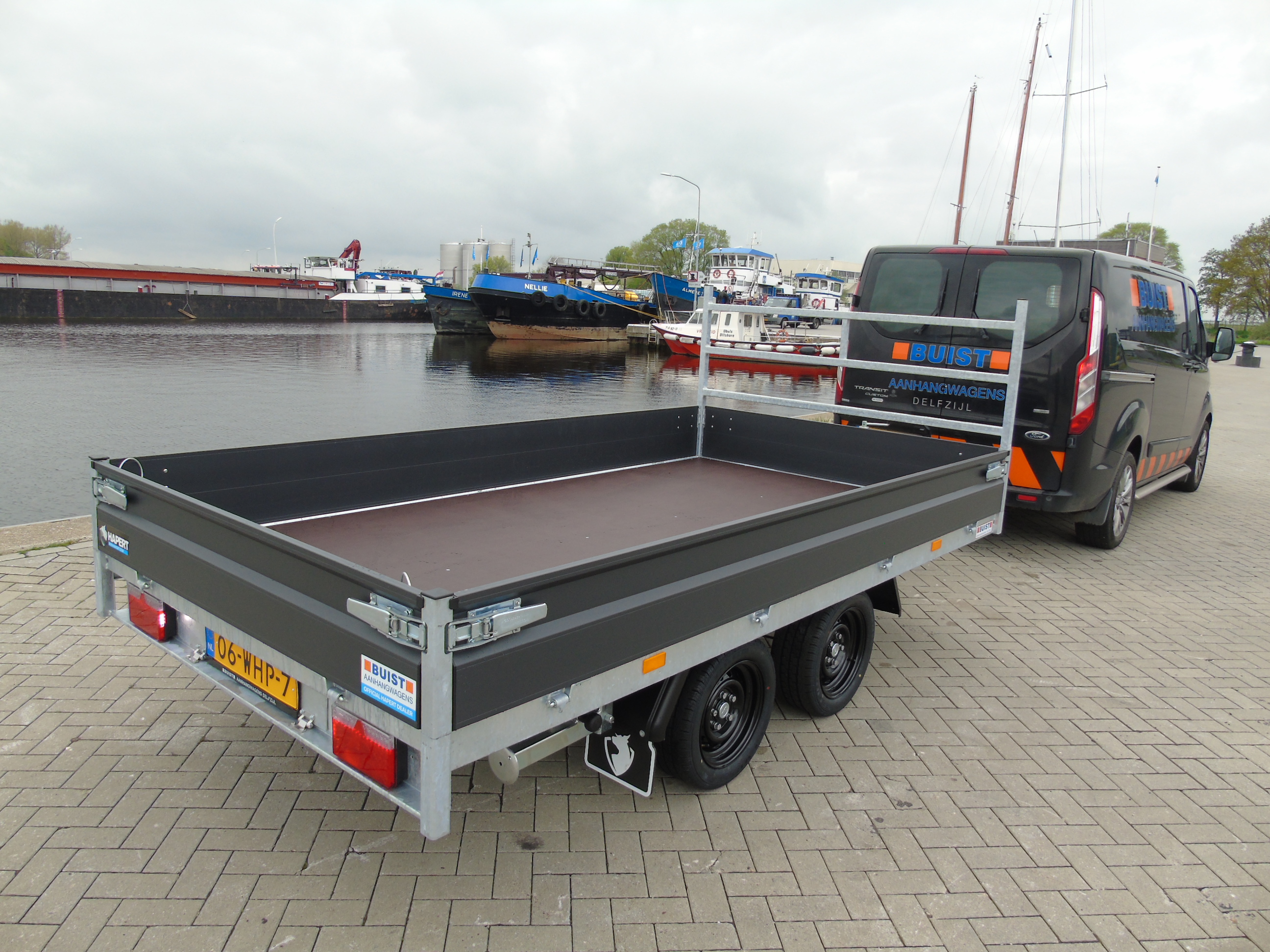 Voorraad aanhangwagen Hapert Azure H-2 Limited 335x180 Oprijpakket LED