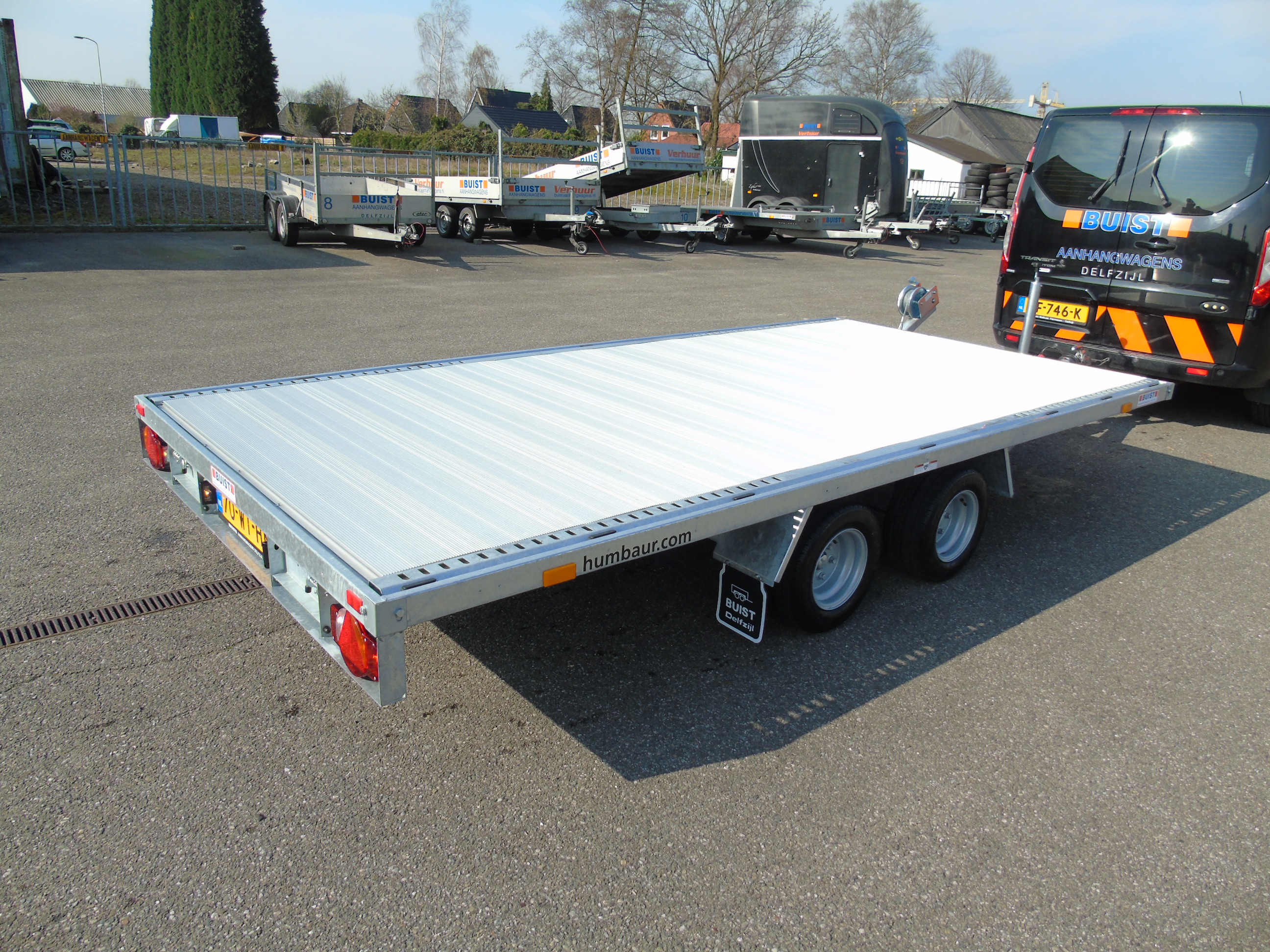 Voorraad aanhangwagen Humbaur Universal 3000 Alu Multitransporter