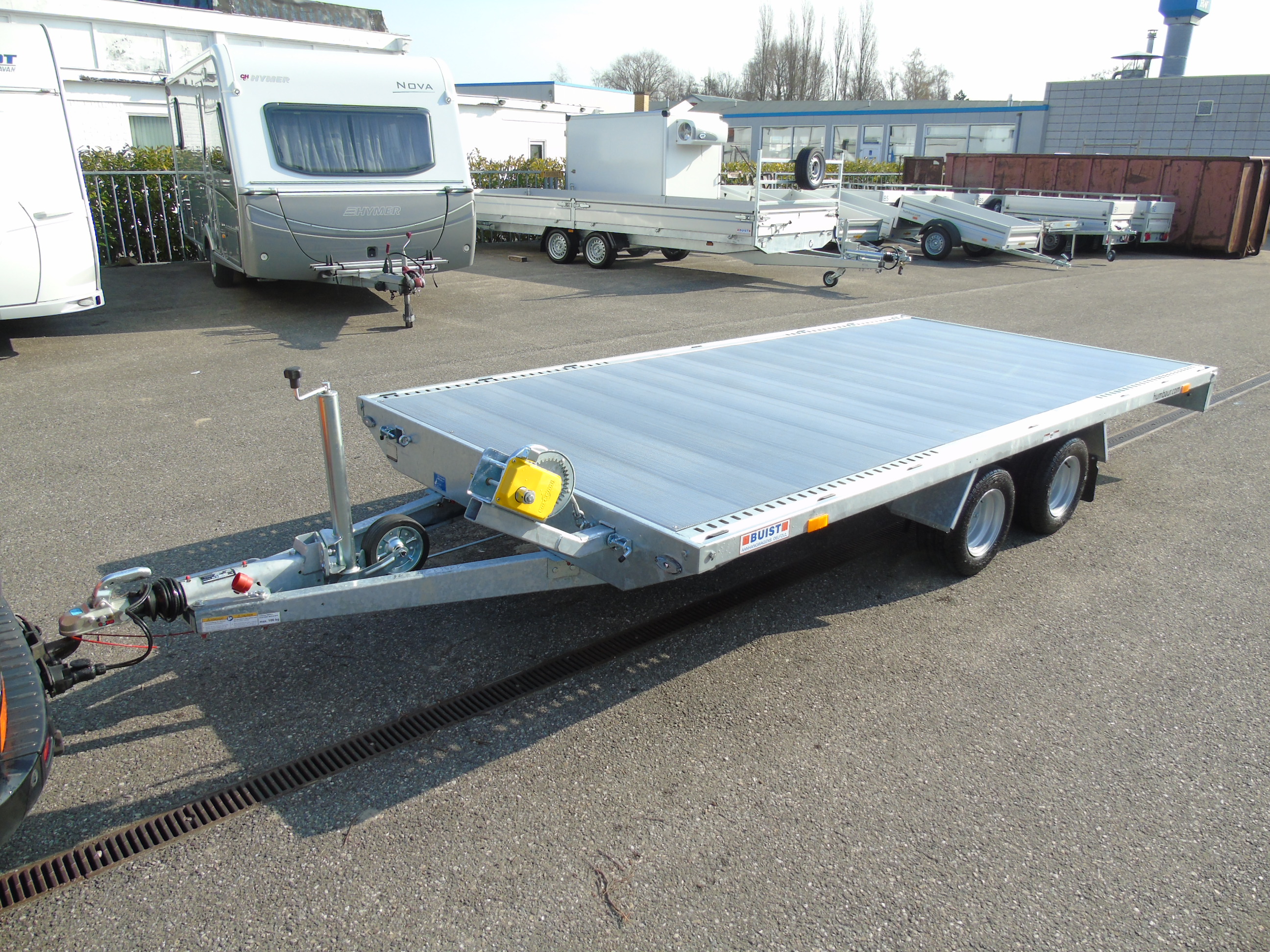 Voorraad aanhangwagen Humbaur Universal 3000 Alu Multitransporter