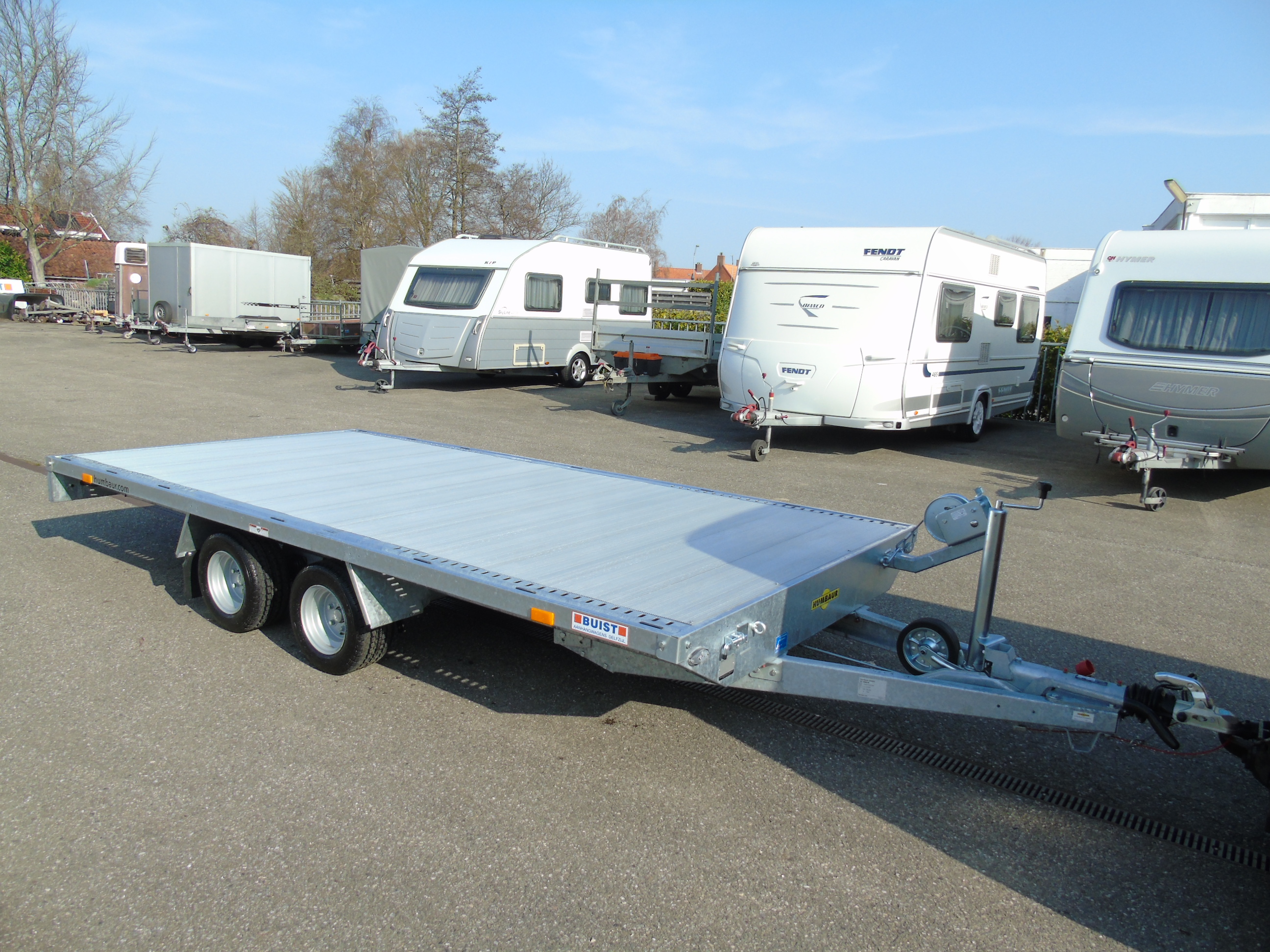 Voorraad aanhangwagen Humbaur Universal 3000 Alu Multitransporter