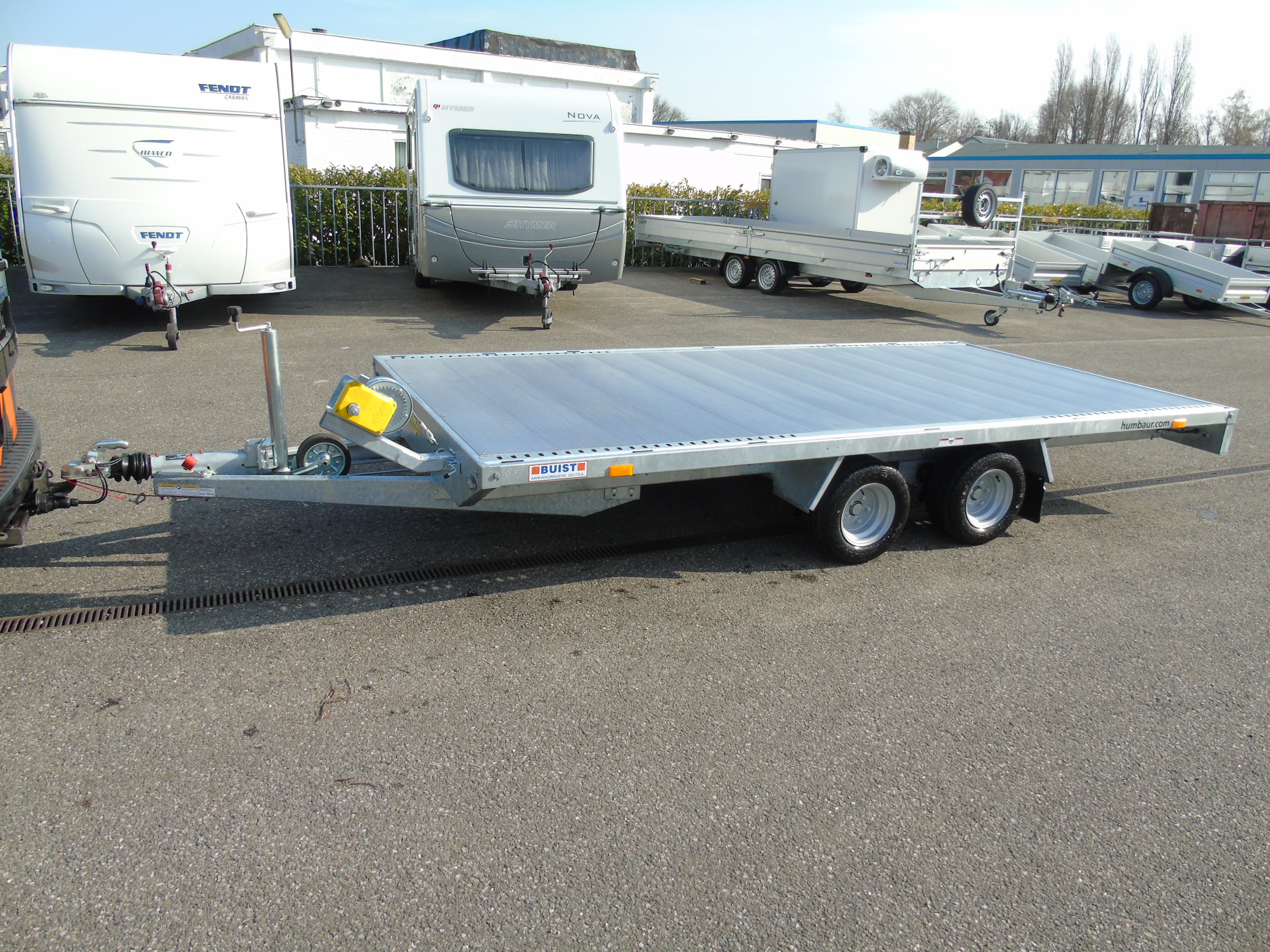 Voorraad aanhangwagen Humbaur Universal 3000 Alu Multitransporter