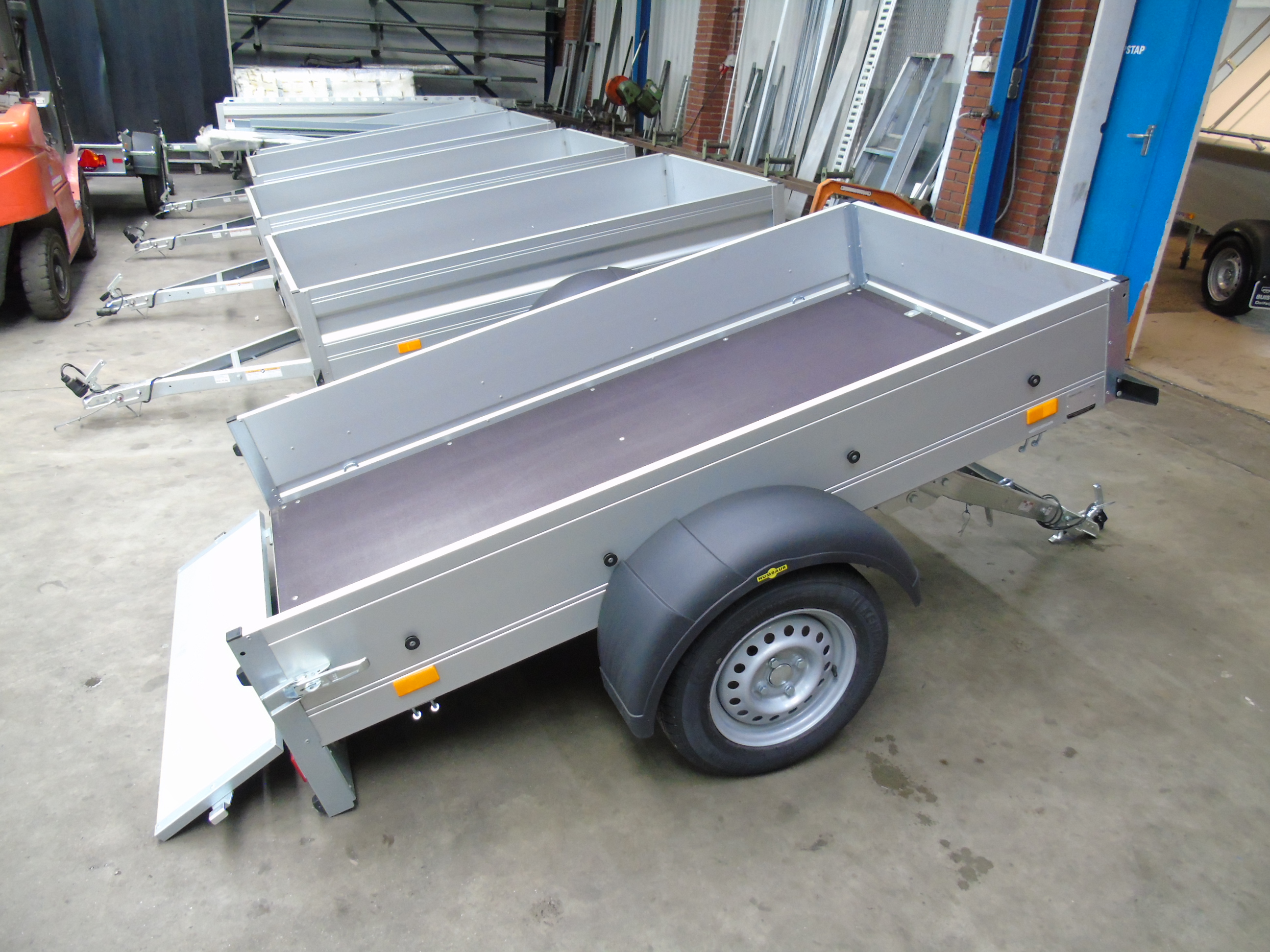 Voorraad aanhangwagen Humbaur H 752010 DK klapbare dissel