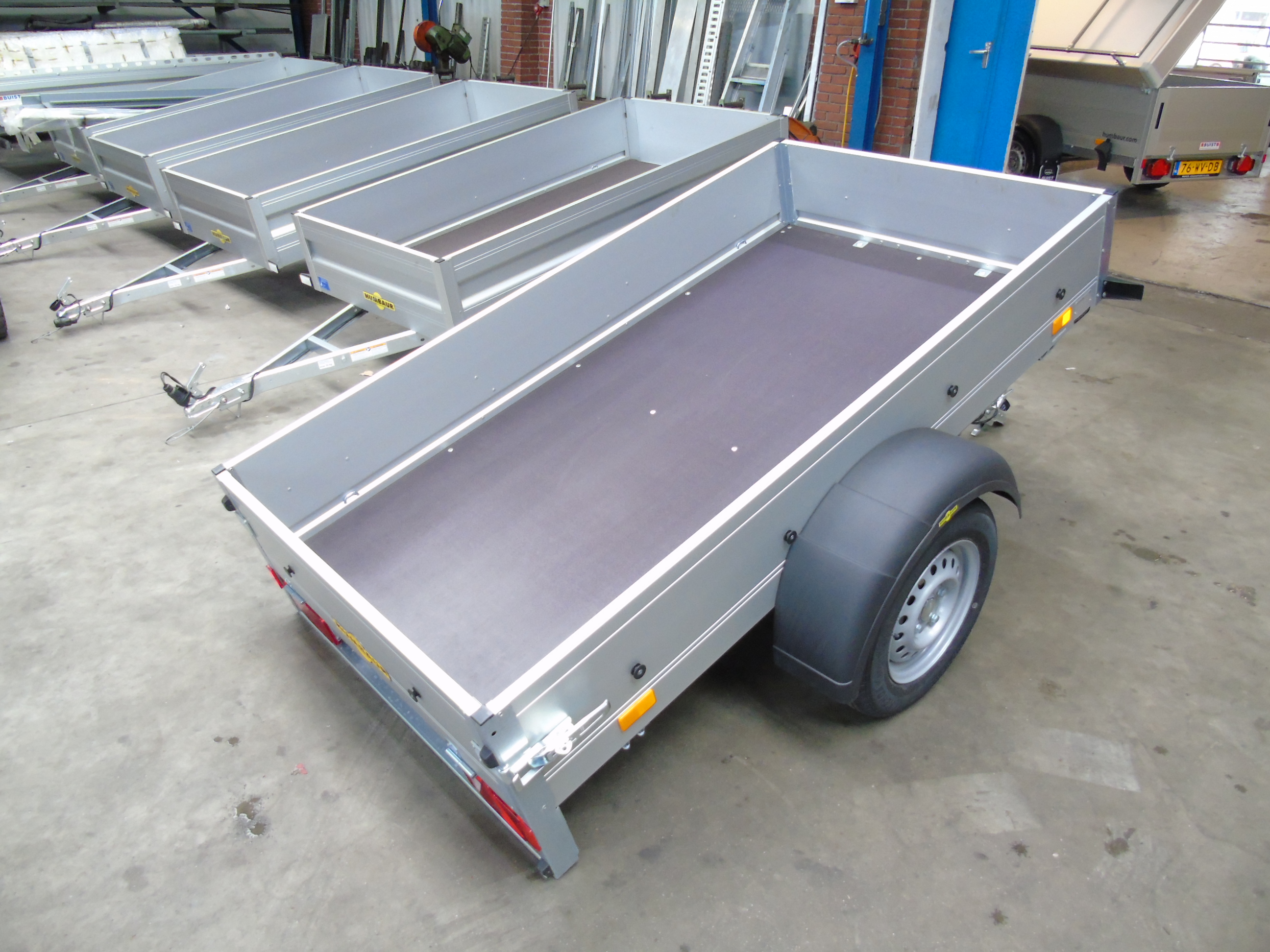 Voorraad aanhangwagen Humbaur H 752010 DK klapbare dissel