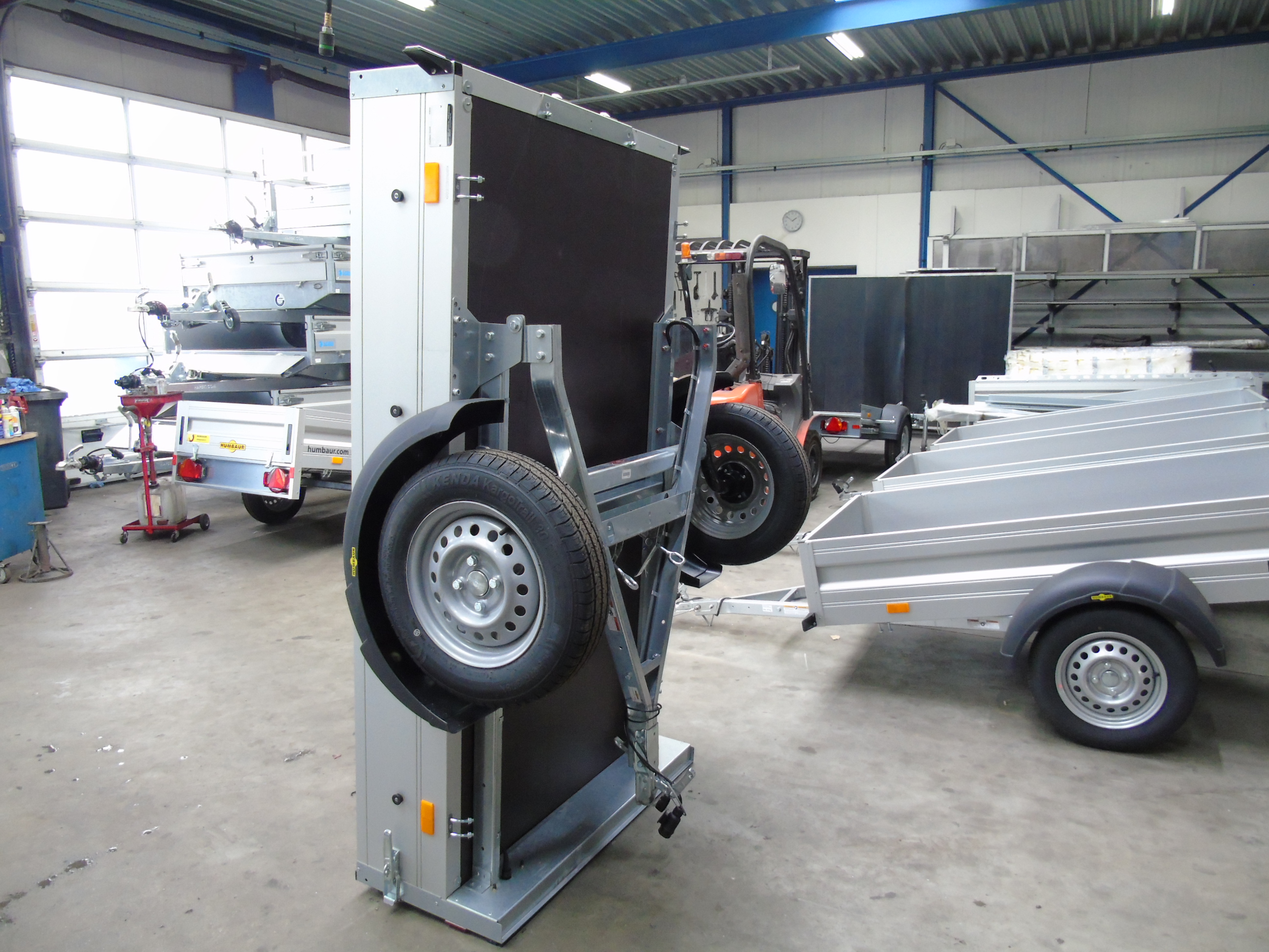 Voorraad aanhangwagen Humbaur H 752010 DK klapbare dissel