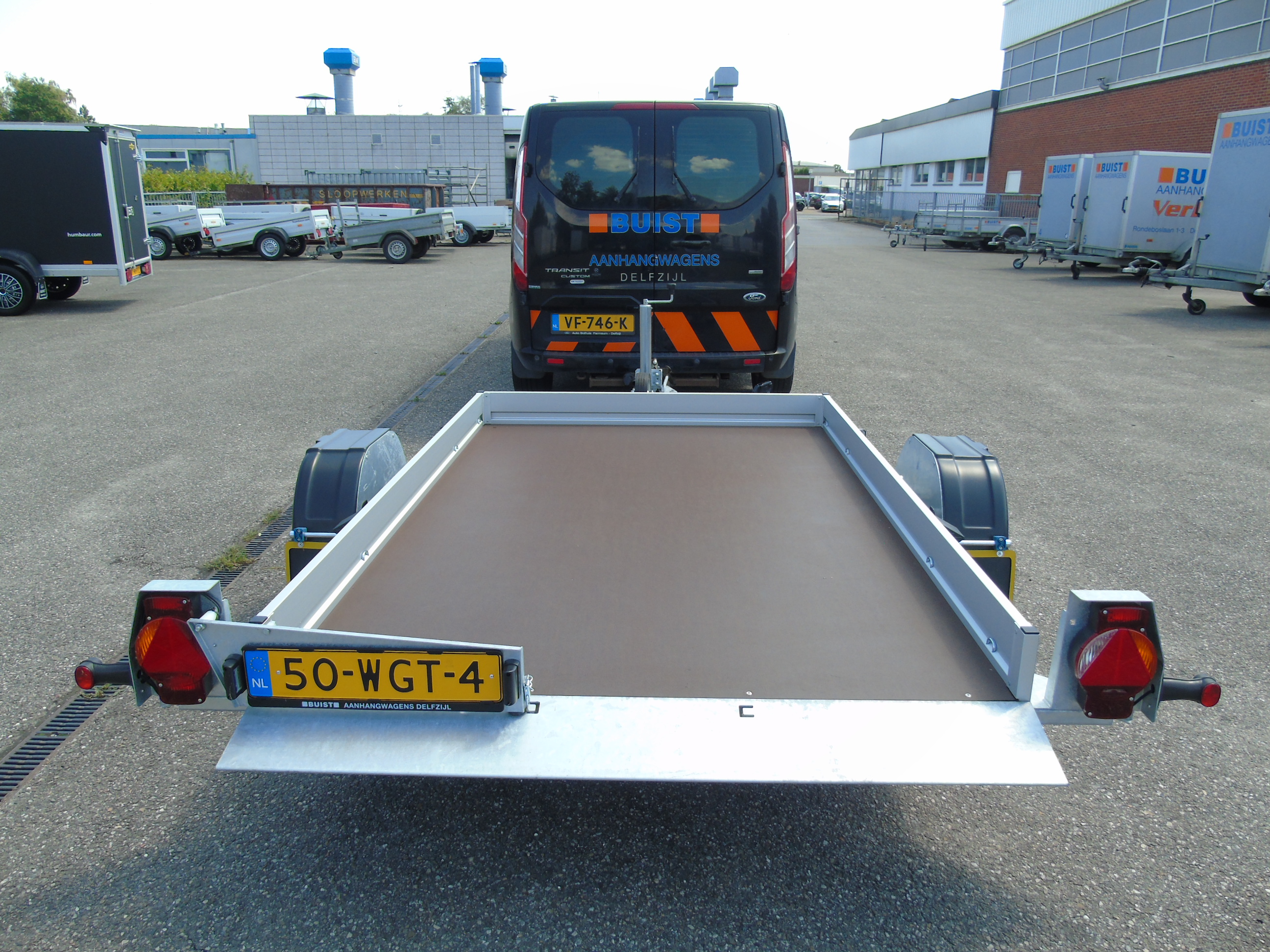 Voorraad aanhangwagen Humbaur HKT 132515 S zakbare voertuigtransporter