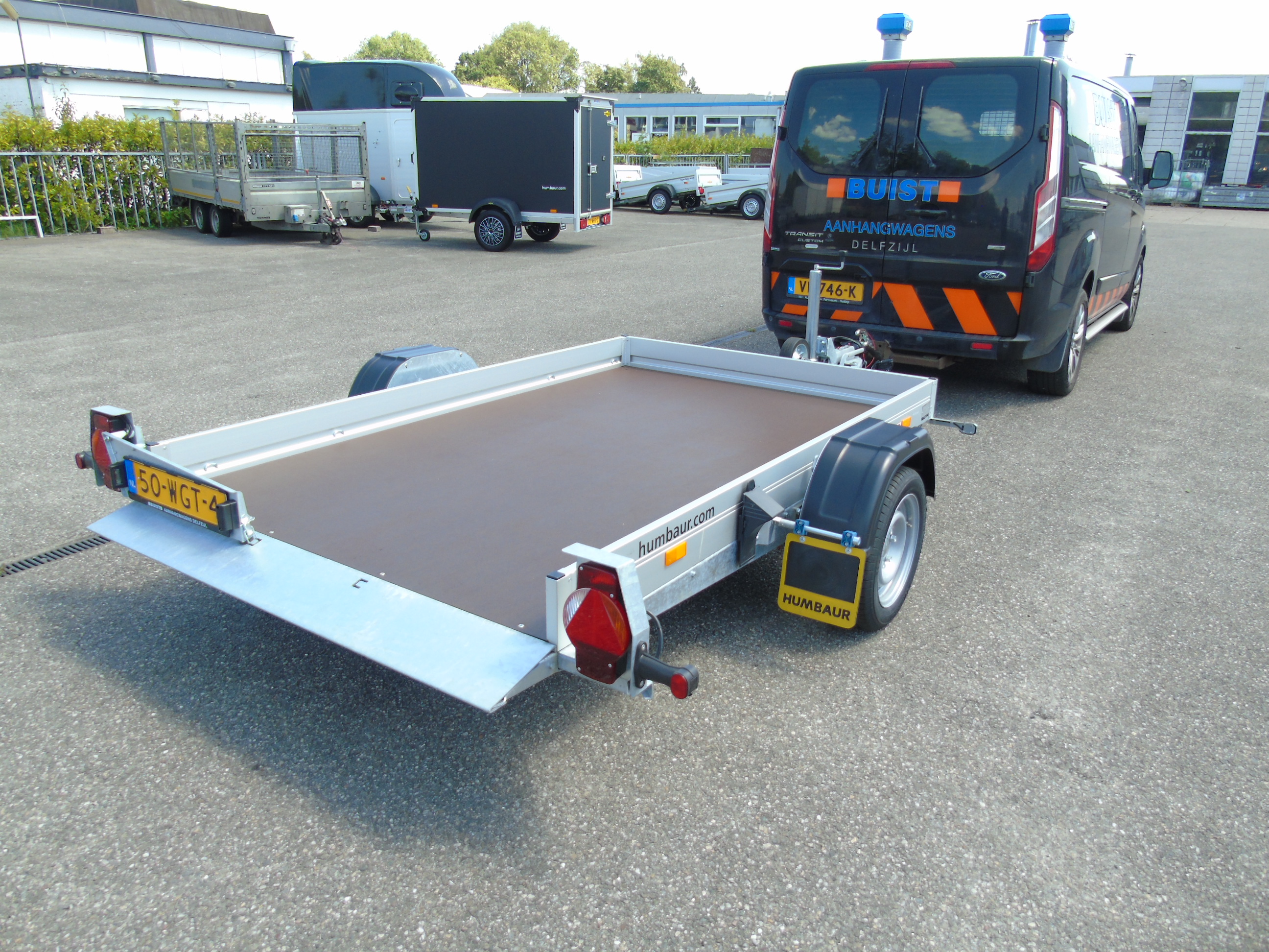 Voorraad aanhangwagen Humbaur HKT 132515 S zakbare voertuigtransporter