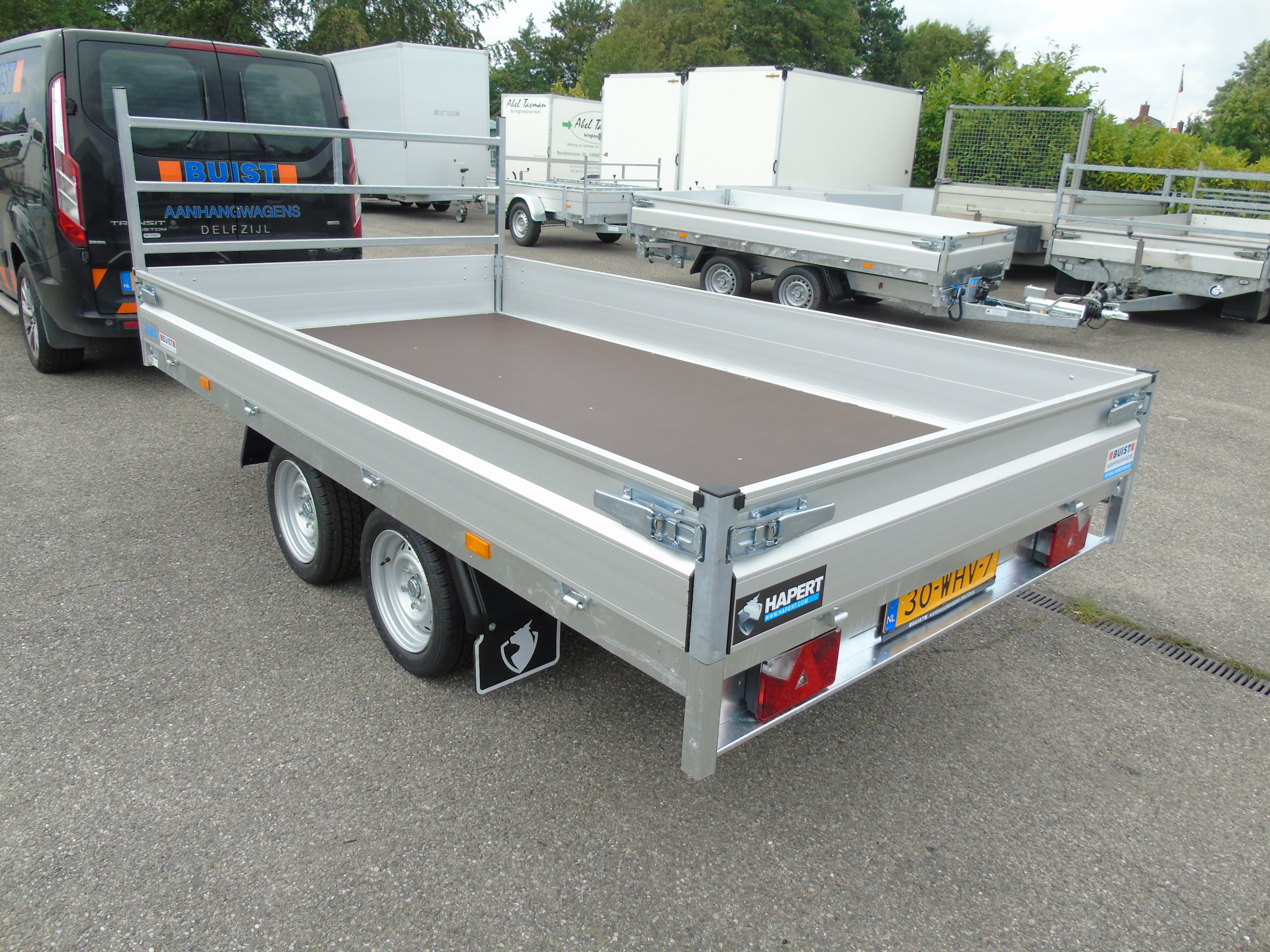 Voorraad aanhangwagen Hapert Azure H-2 335 x 180 cm 2000 kg verlaagd