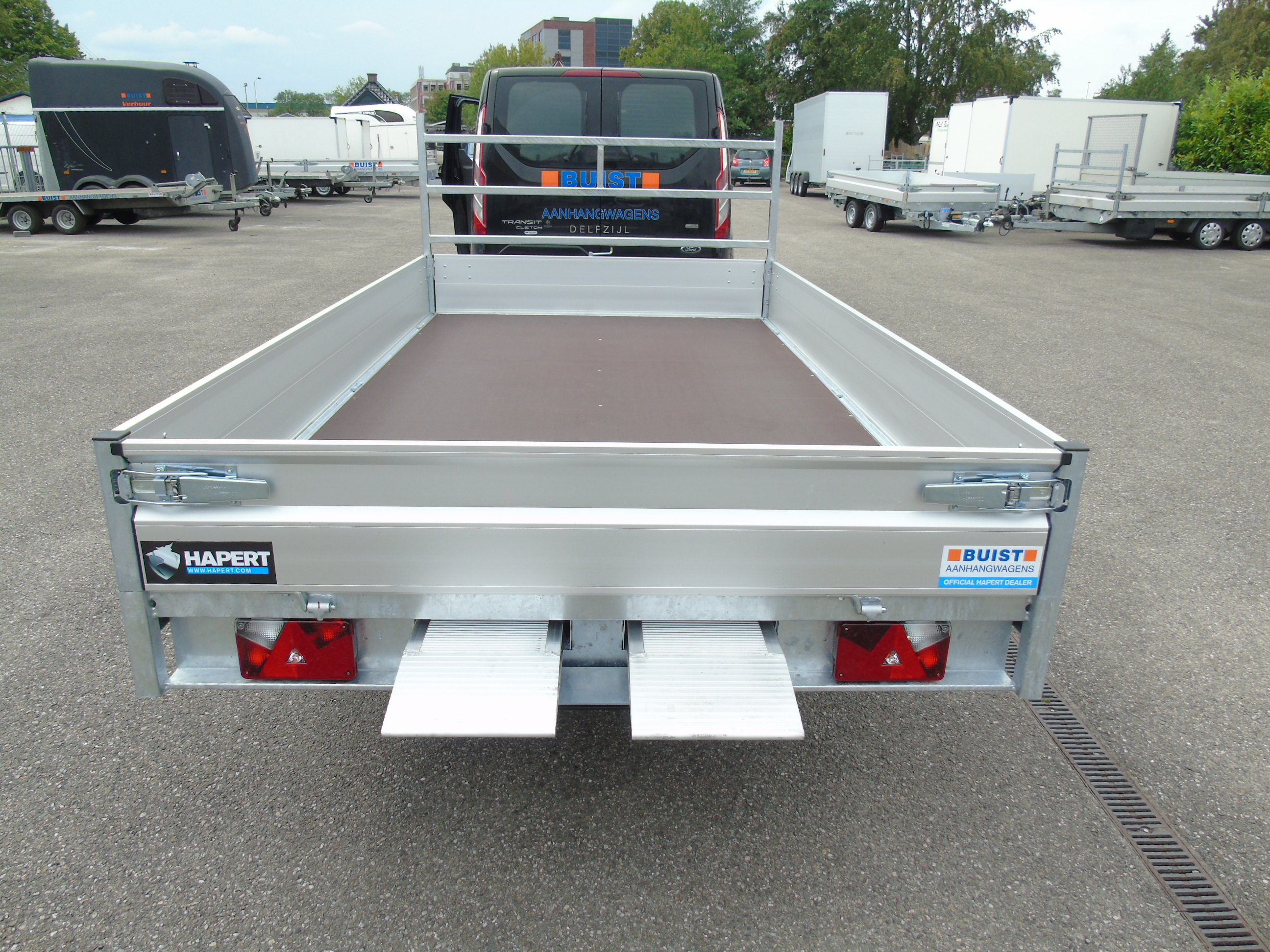 Voorraad aanhangwagen Hapert Azure H-2 335 x 180 cm 2700 kg Oprijpakket