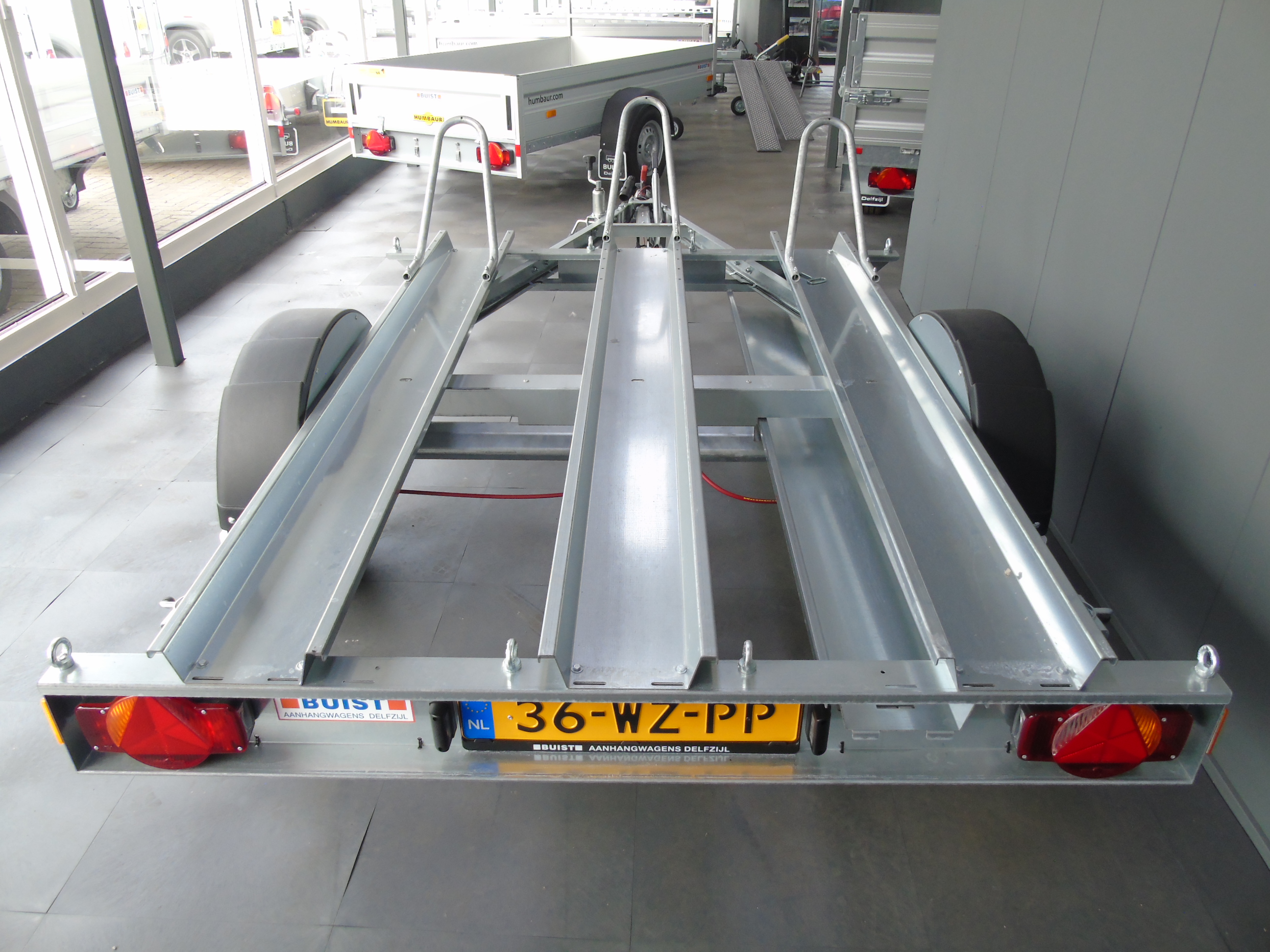 Voorraad aanhangwagen Humbaur HM 102113 Motortrailer 3 motoren