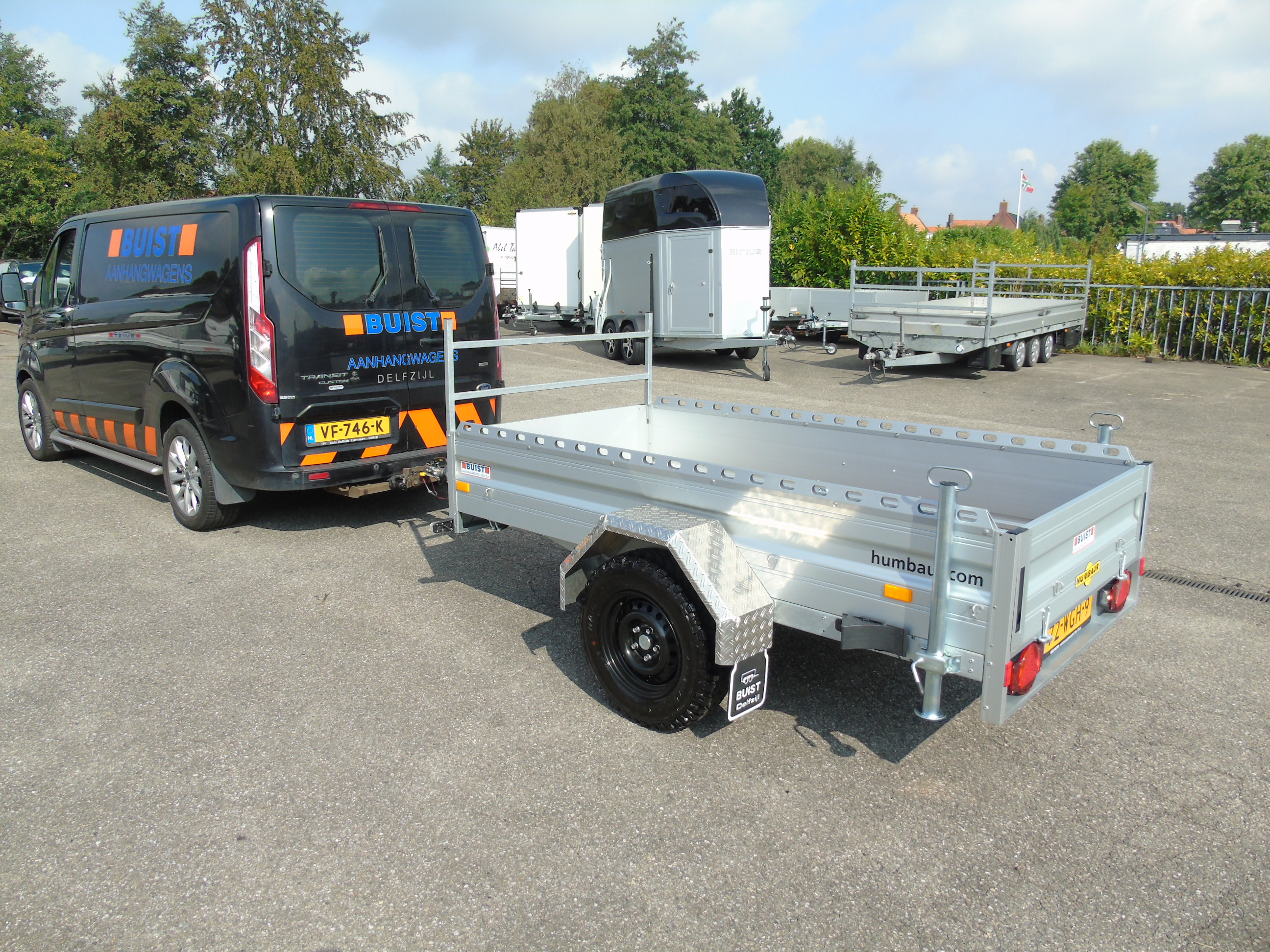 Voorraad aanhangwagen Humbaur HA 132513 KV Offroad Plus