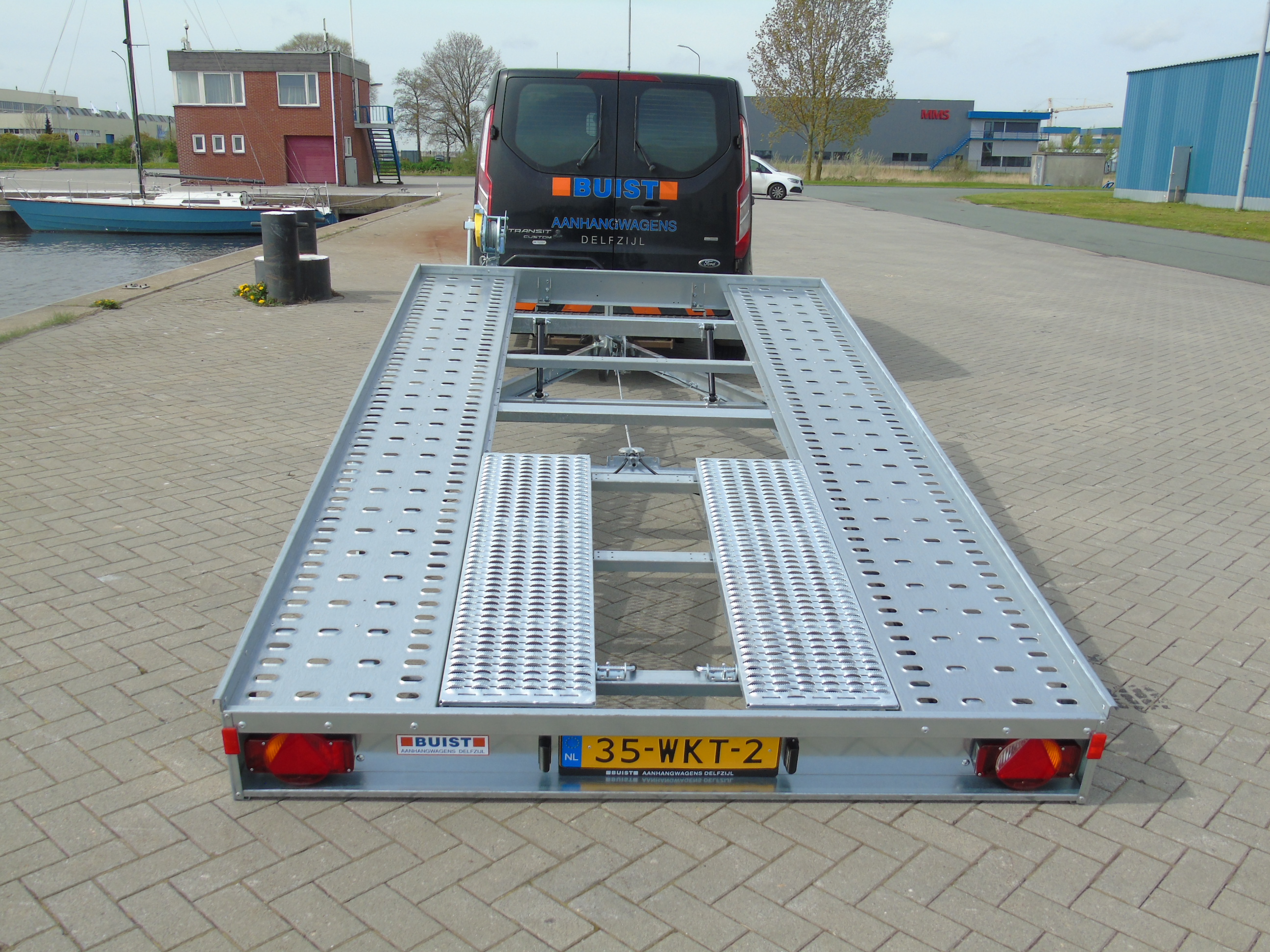 Voorraad aanhangwagen Humbaur FTK 153520 kantelbare autotransporter