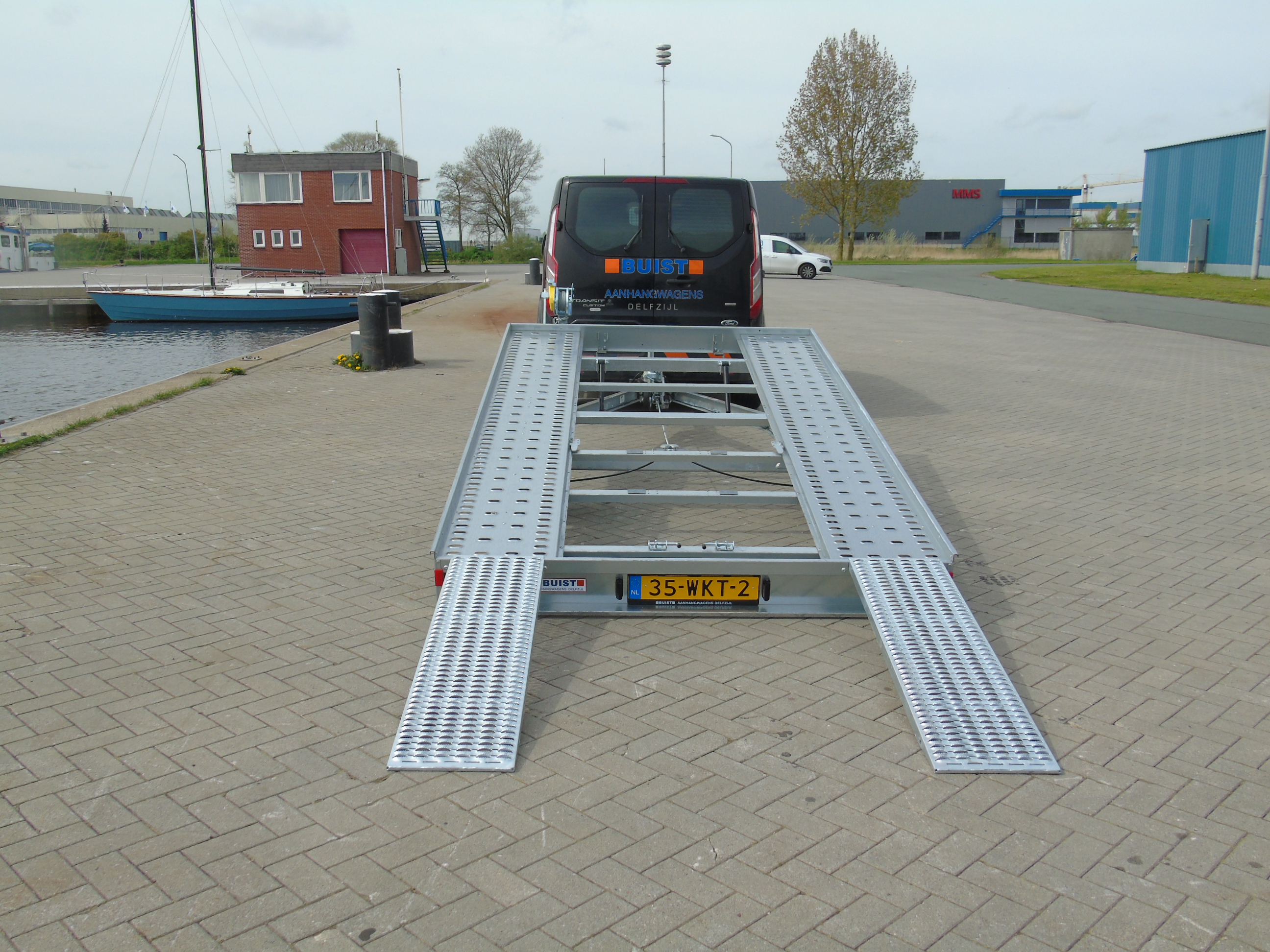 Voorraad aanhangwagen Humbaur FTK 153520 kantelbare autotransporter