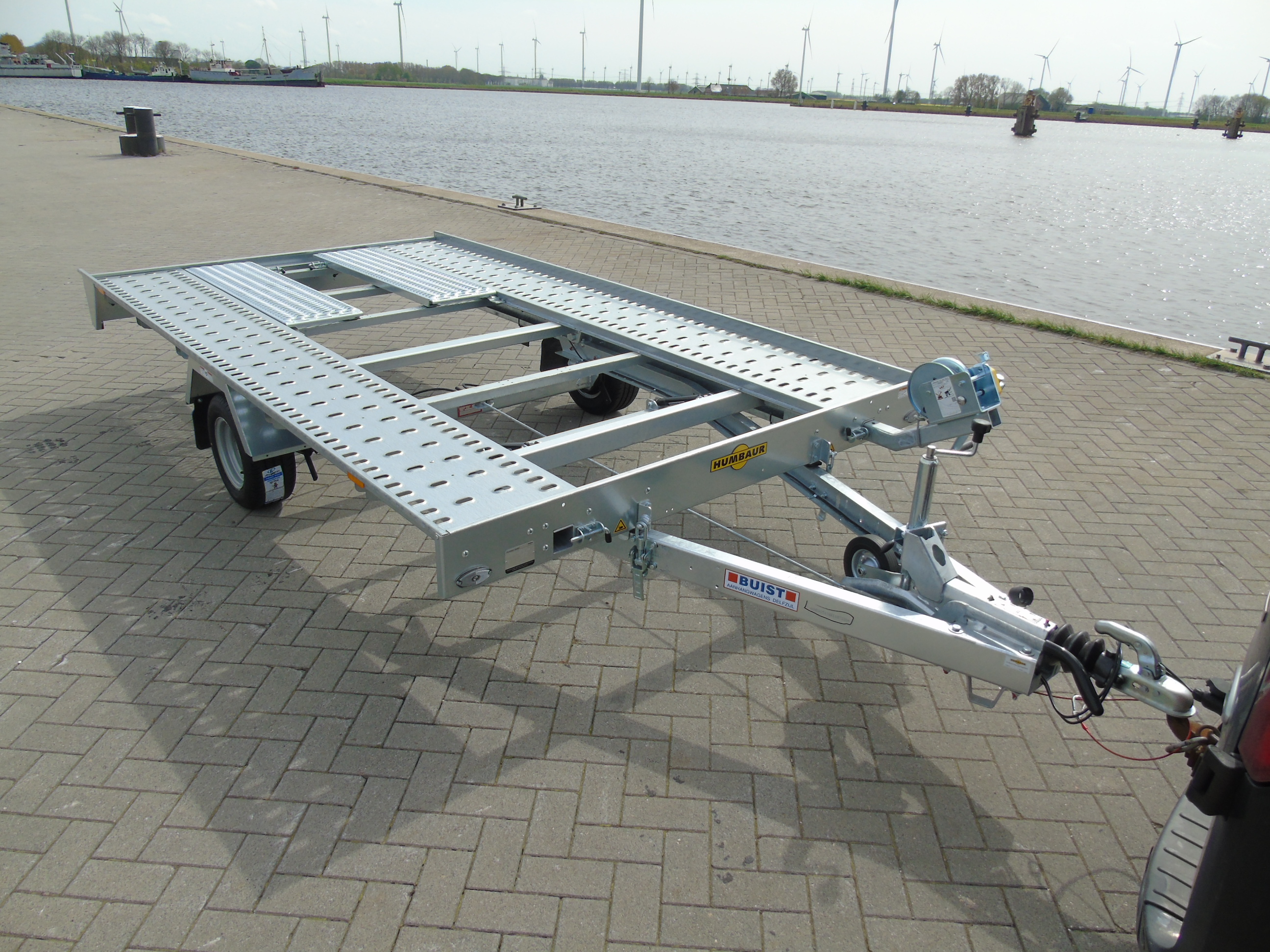 Voorraad aanhangwagen Humbaur FTK 153520 kantelbare autotransporter