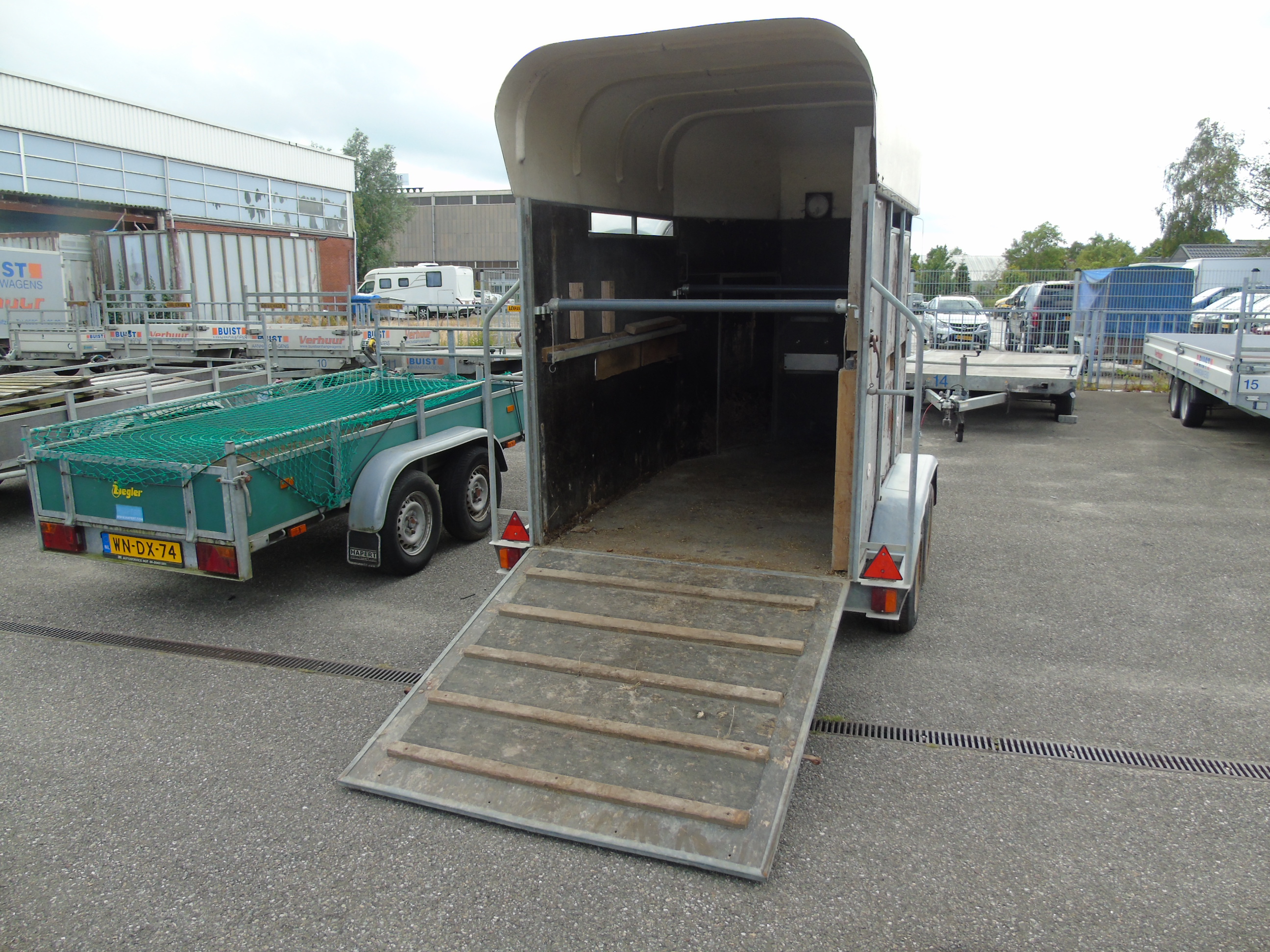 Occasion Weijer W2000 paardentrailer veetrailer