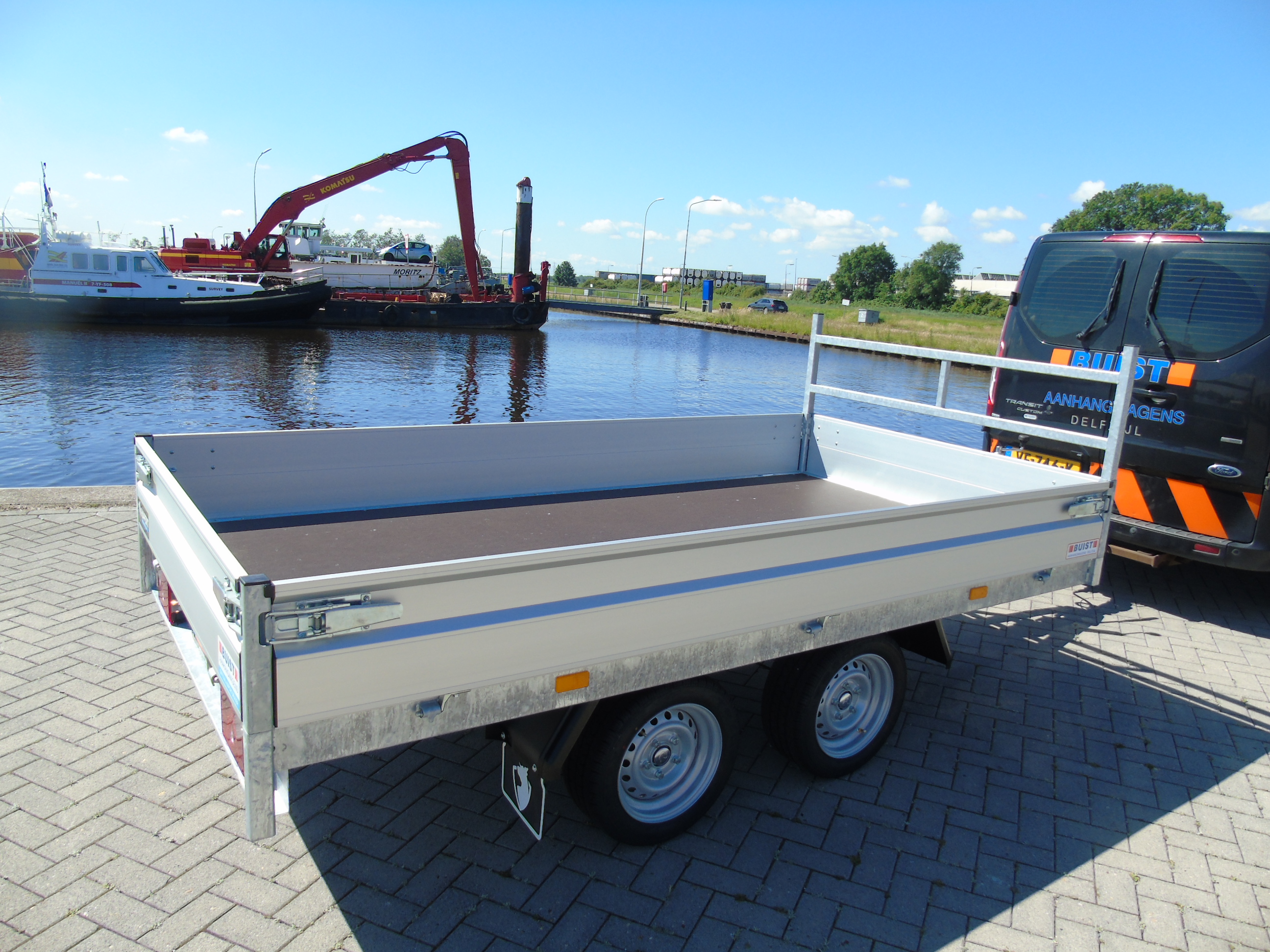 Voorraad aanhangwagen Hapert Azure H-2 305 x 160 cm 2000 kg verlaagd