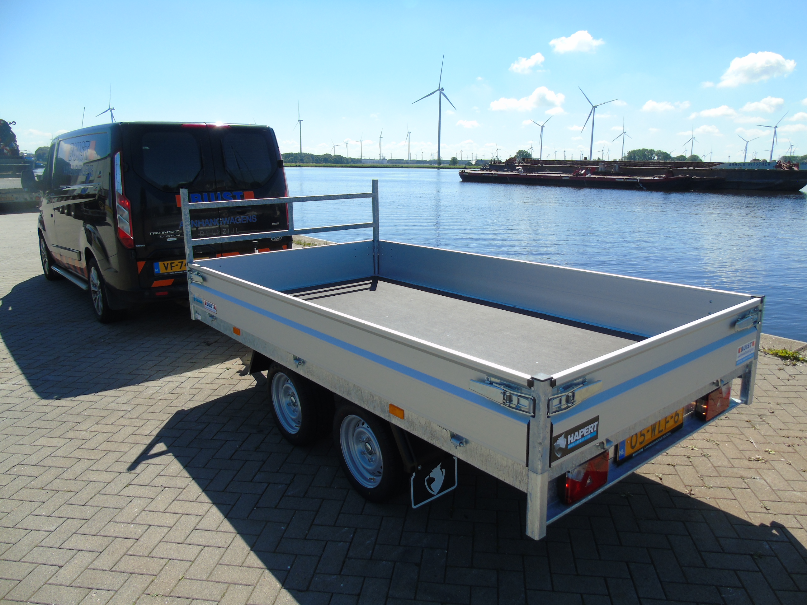 Voorraad aanhangwagen Hapert Azure H-2 305 x 160 cm 2000 kg verlaagd