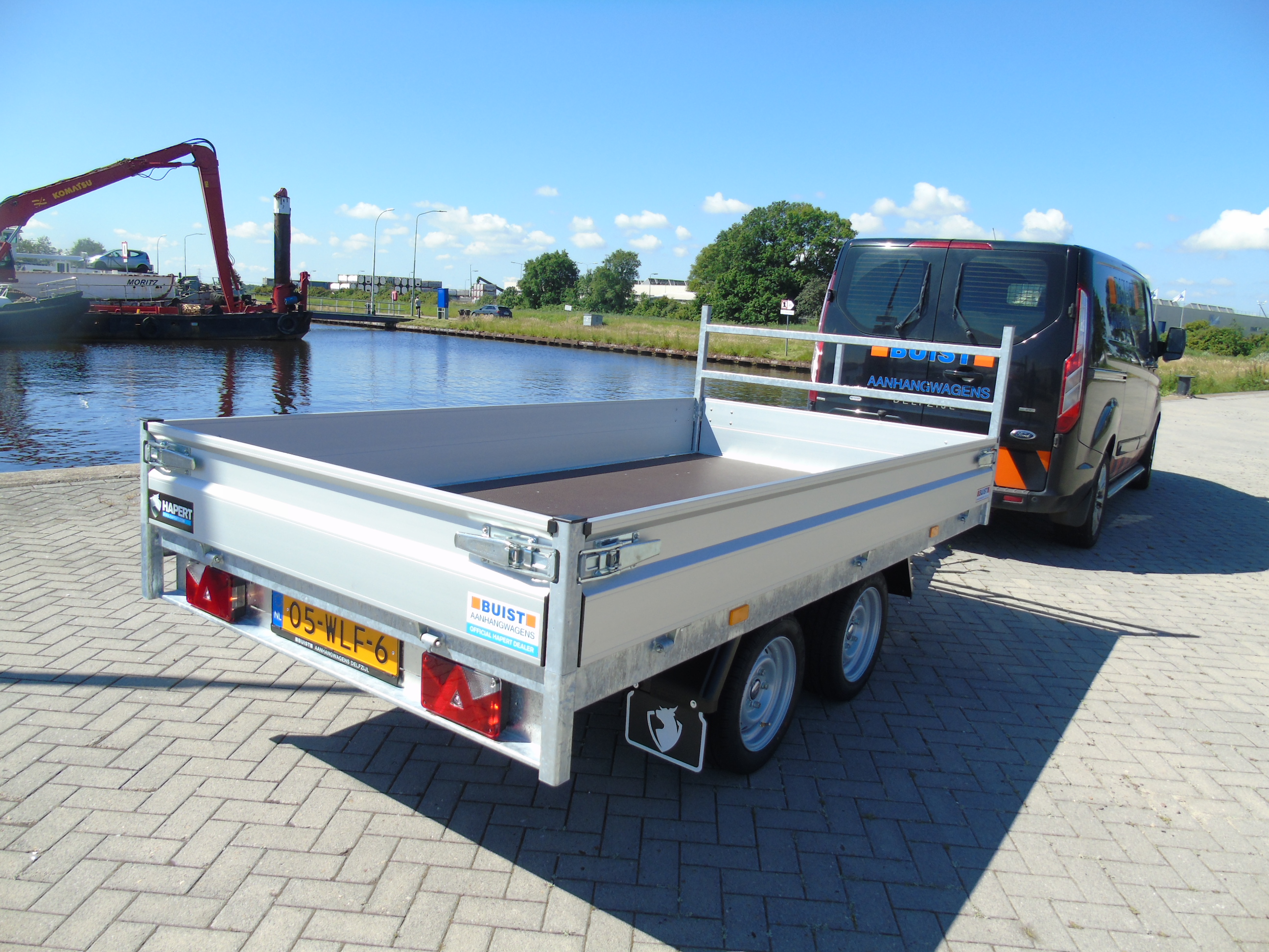 Voorraad aanhangwagen Hapert Azure H-2 305 x 160 cm 2000 kg verlaagd