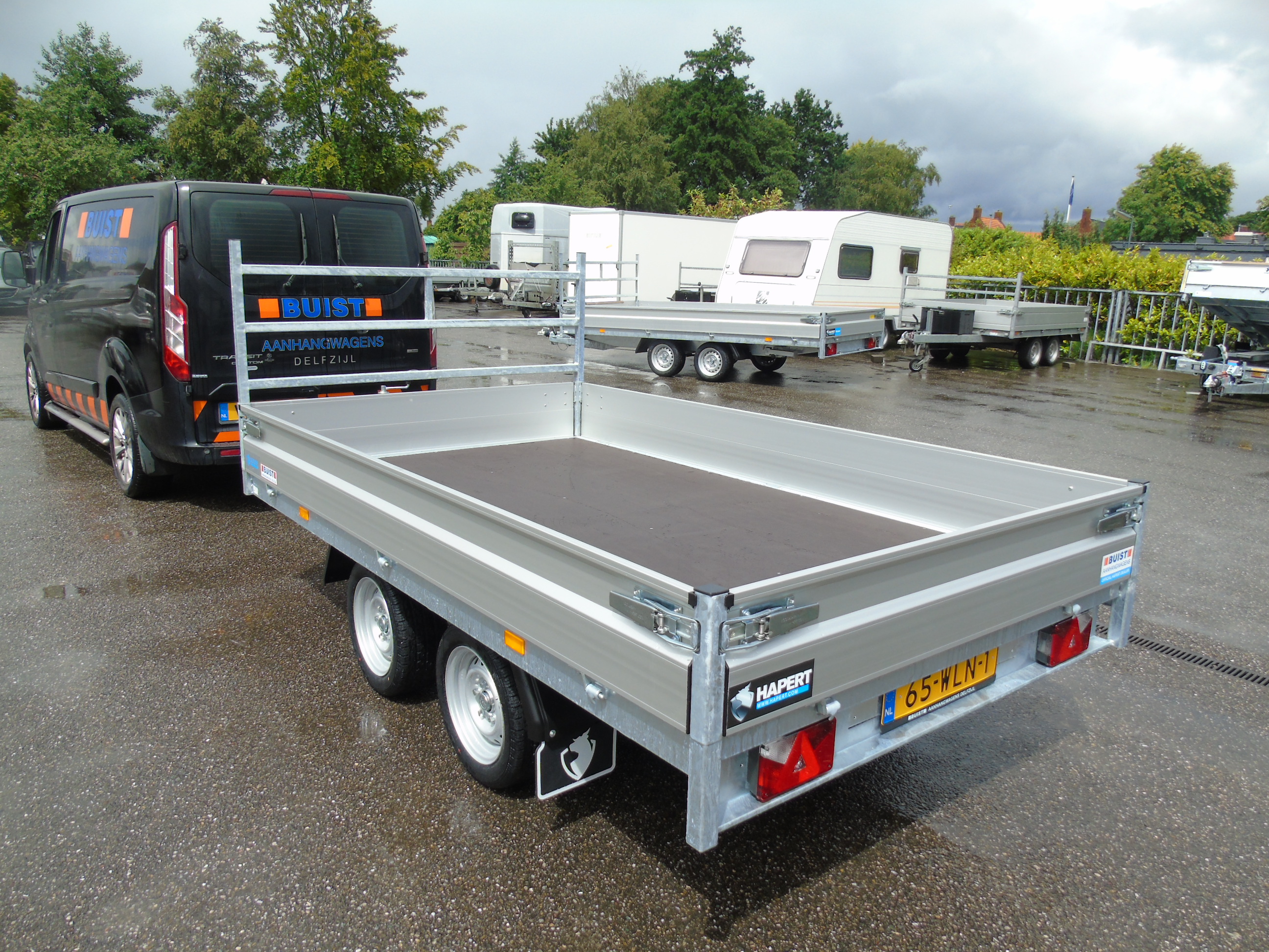 Voorraad aanhangwagen Hapert Azure H-2 305 x 180 cm 2000 kg verlaagd