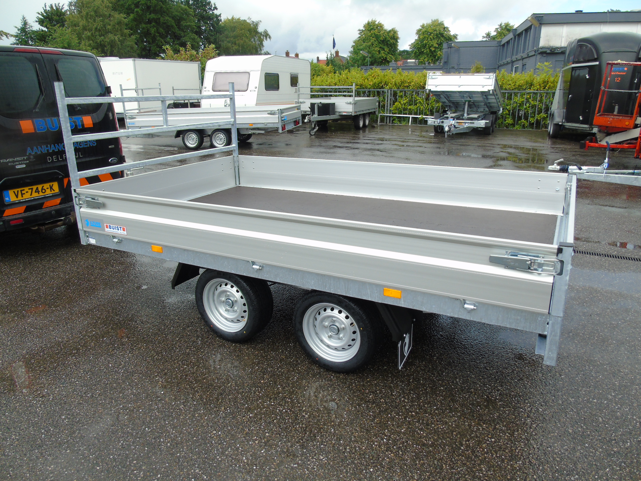 Voorraad aanhangwagen Hapert Azure H-2 305 x 180 cm 2000 kg verlaagd