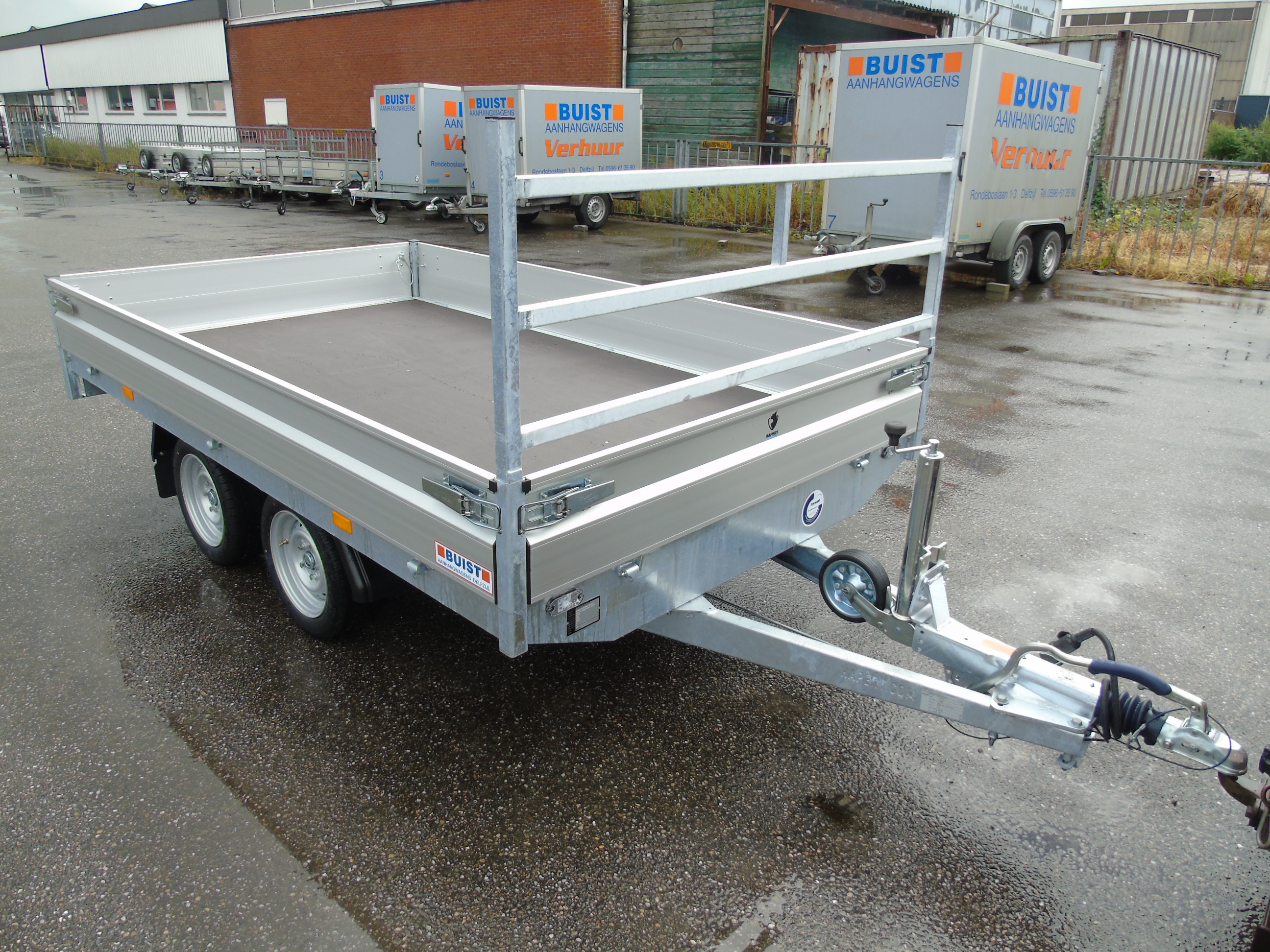 Voorraad aanhangwagen Hapert Azure H-2 305 x 180 cm 2000 kg verlaagd