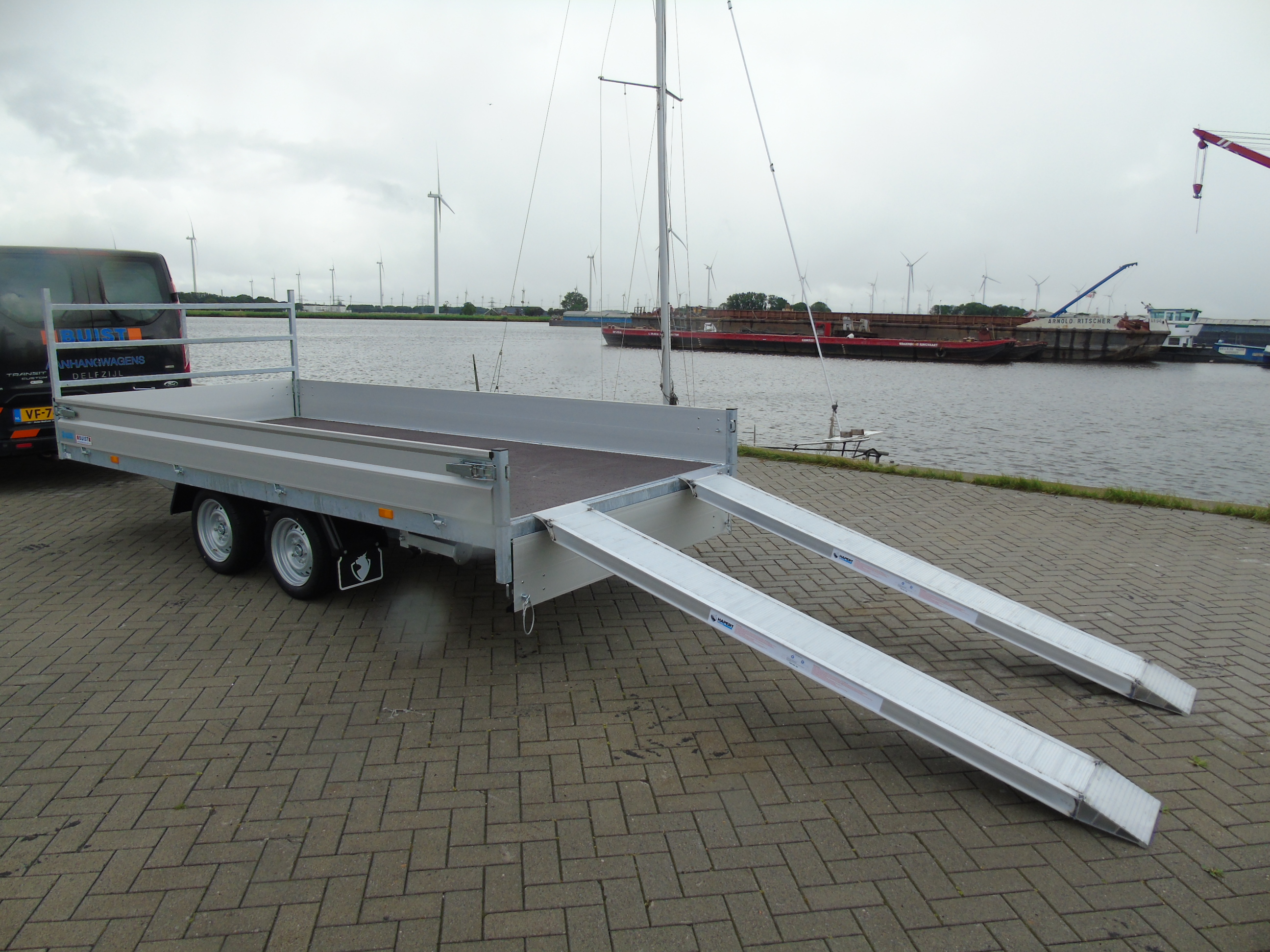 Voorraad aanhangwagen Hapert Azure H-2 405 x 180 cm 2700 kg oprijpakket