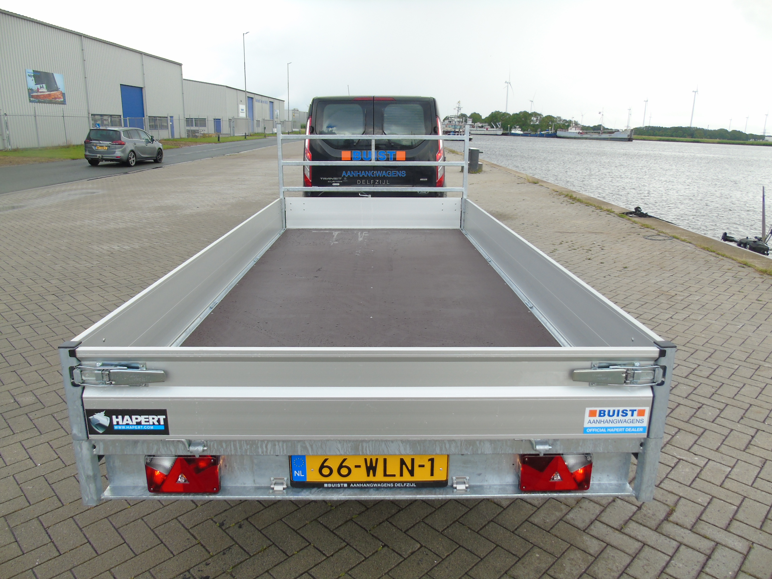 Voorraad aanhangwagen Hapert Azure H-2 405 x 180 cm 2700 kg oprijpakket