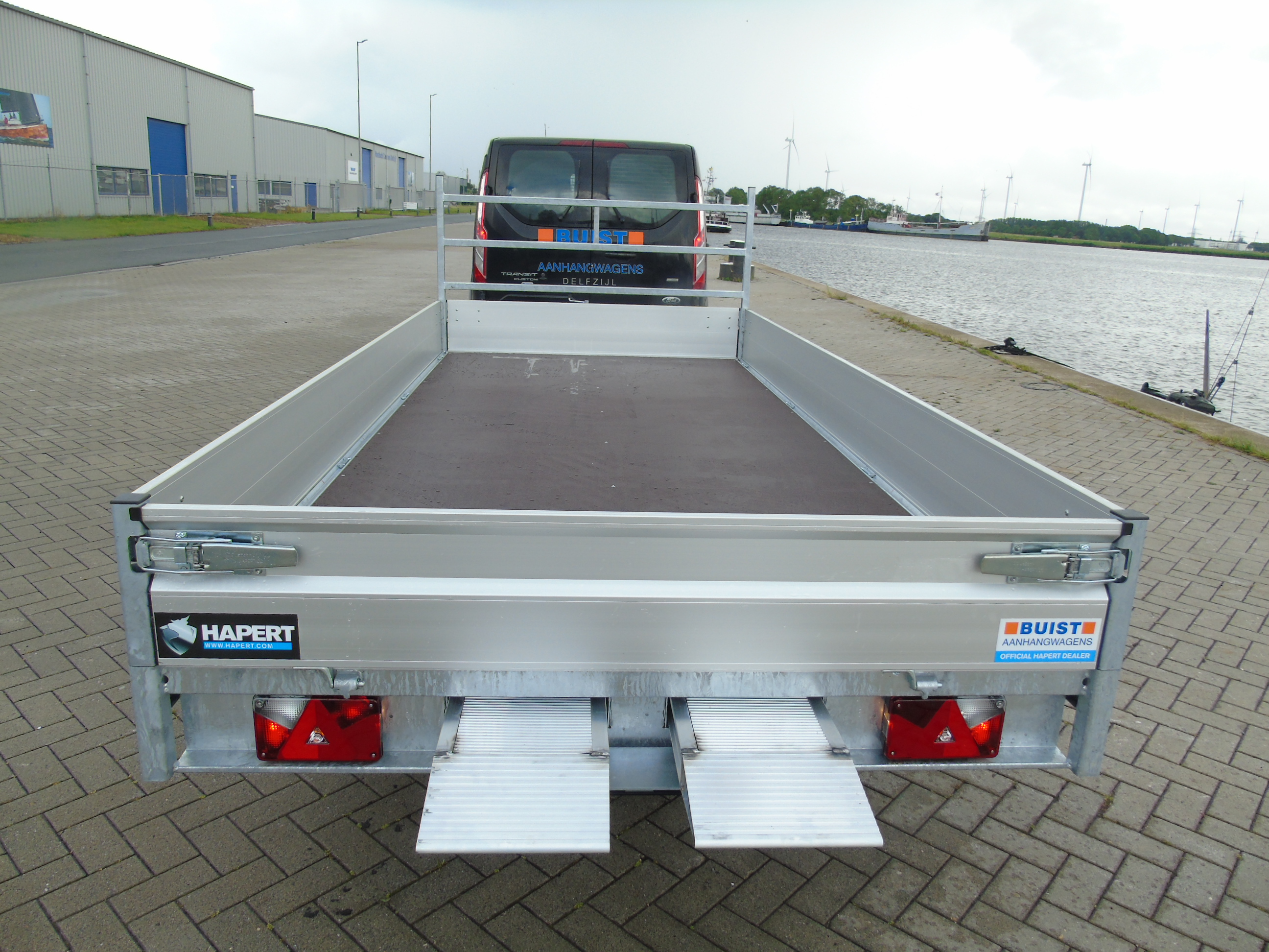 Voorraad aanhangwagen Hapert Azure H-2 405 x 180 cm 2700 kg oprijpakket