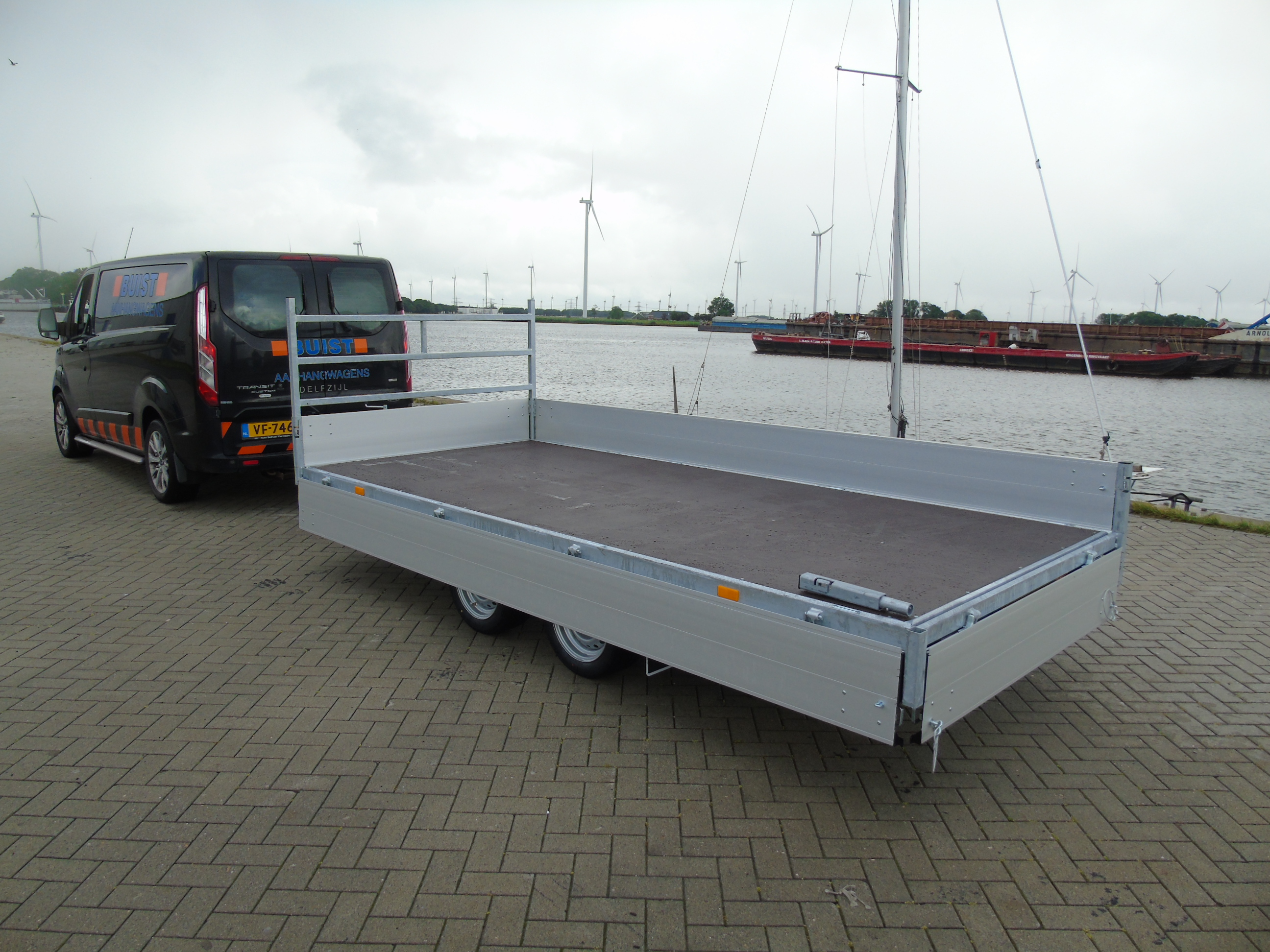 Voorraad aanhangwagen Hapert Azure H-2 405 x 180 cm 2700 kg oprijpakket