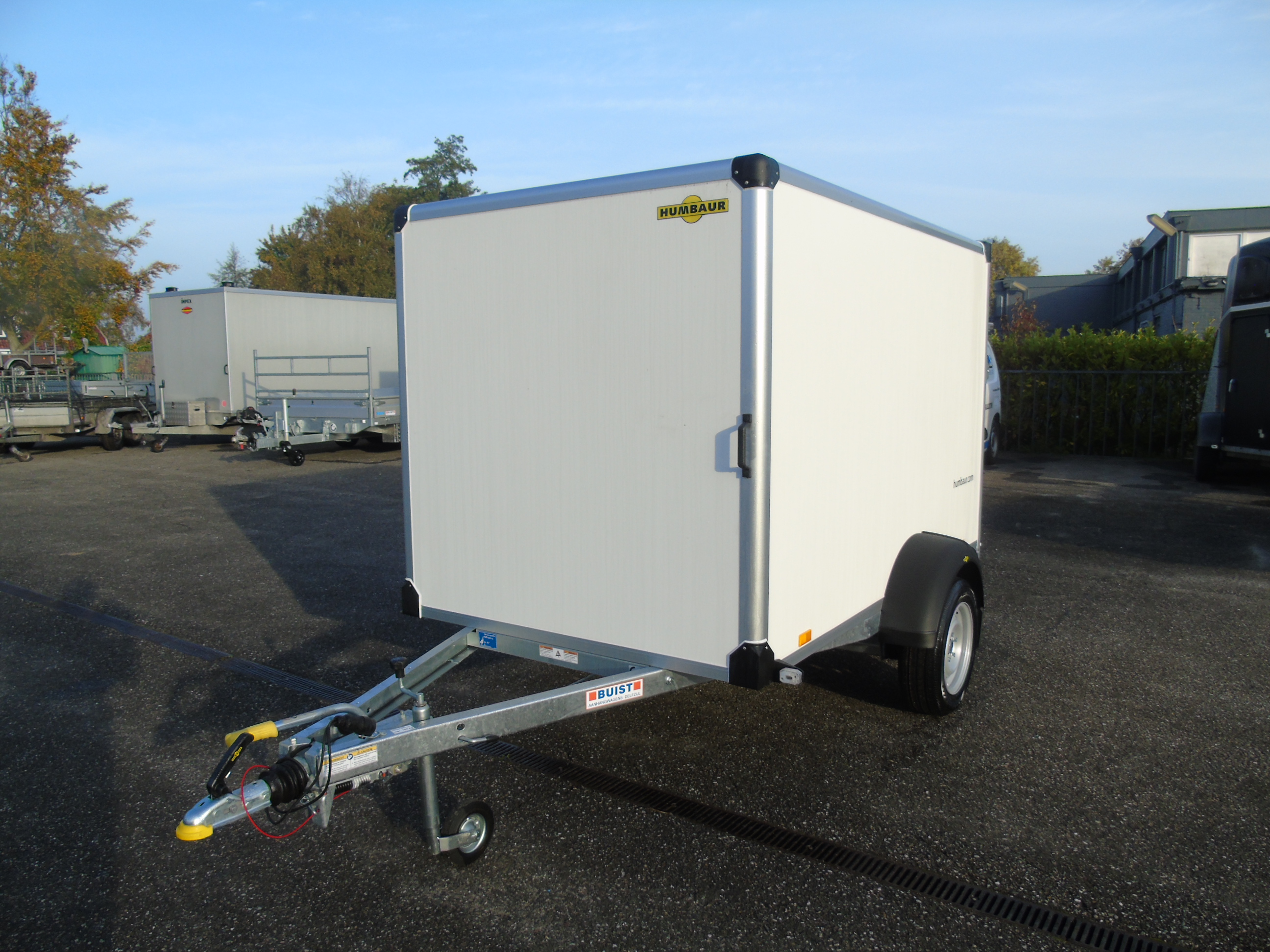 Voorraad aanhangwagen Humbaur HK 132515-15P 251 x 151 x 152 cm 1300 kg met laadklep