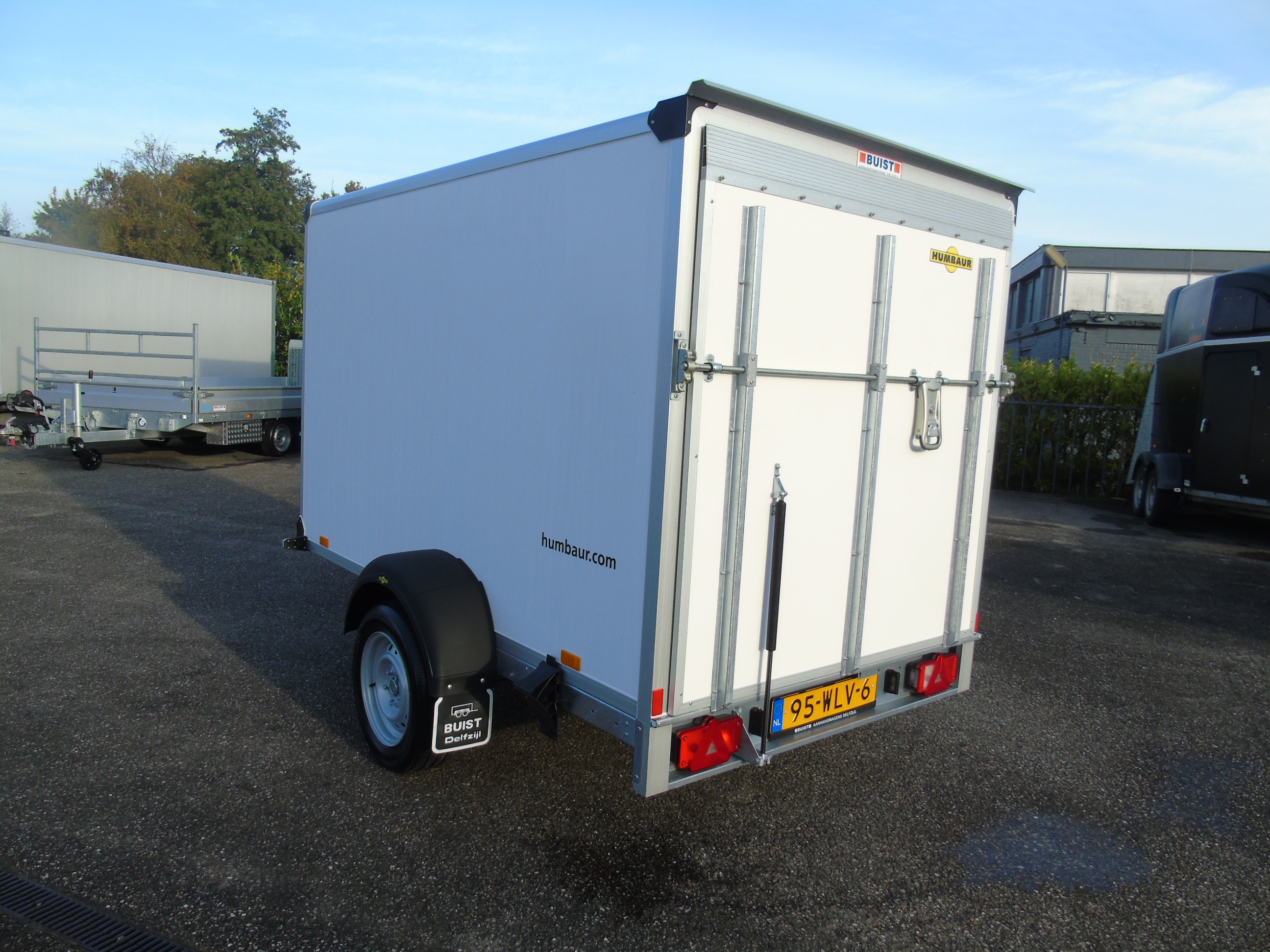 Voorraad aanhangwagen Humbaur HK 132515-15P 251 x 151 x 152 cm 1300 kg met laadklep