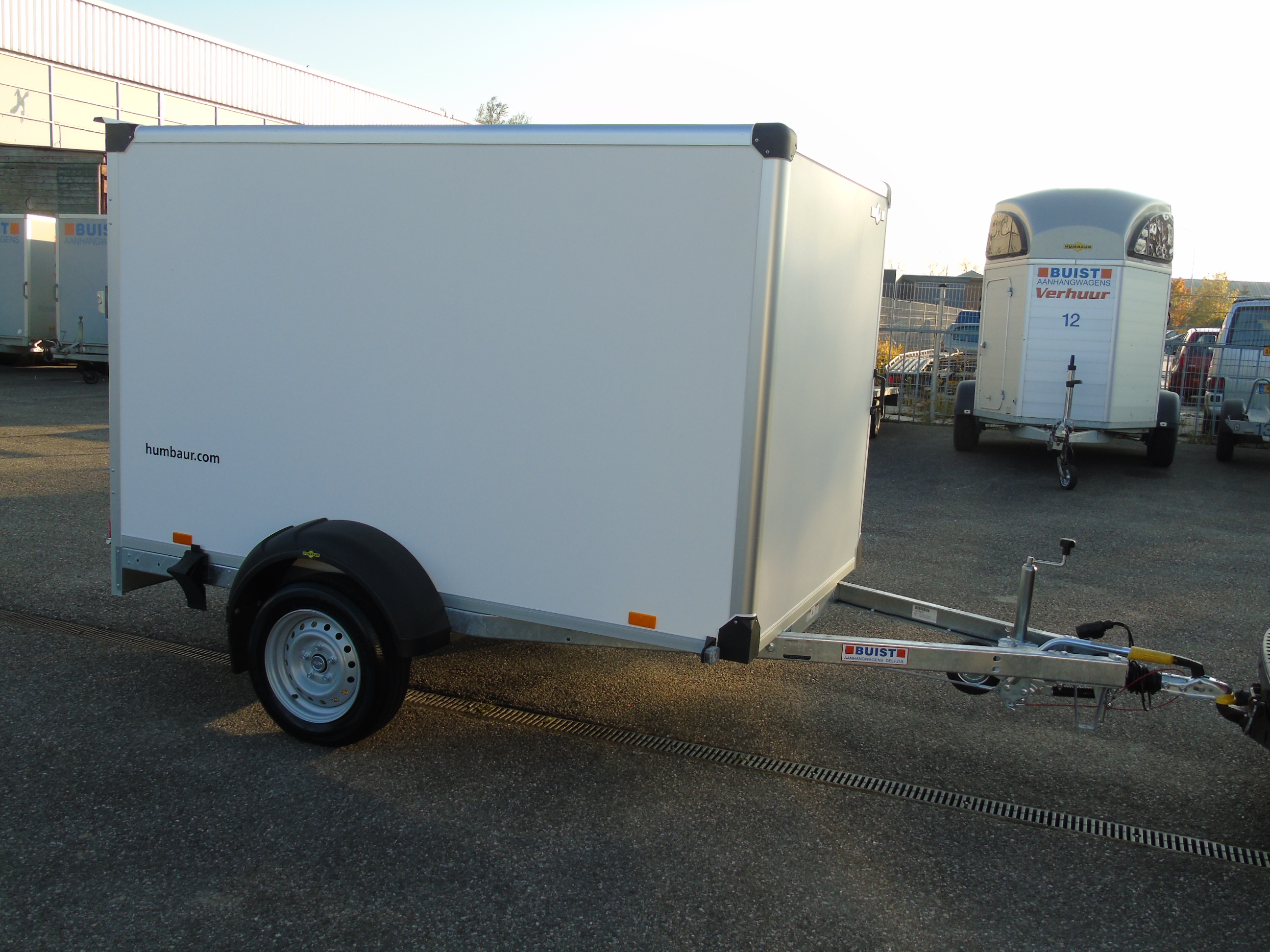 Voorraad aanhangwagen Humbaur HK 132515-15P 251 x 151 x 152 cm 1300 kg met laadklep