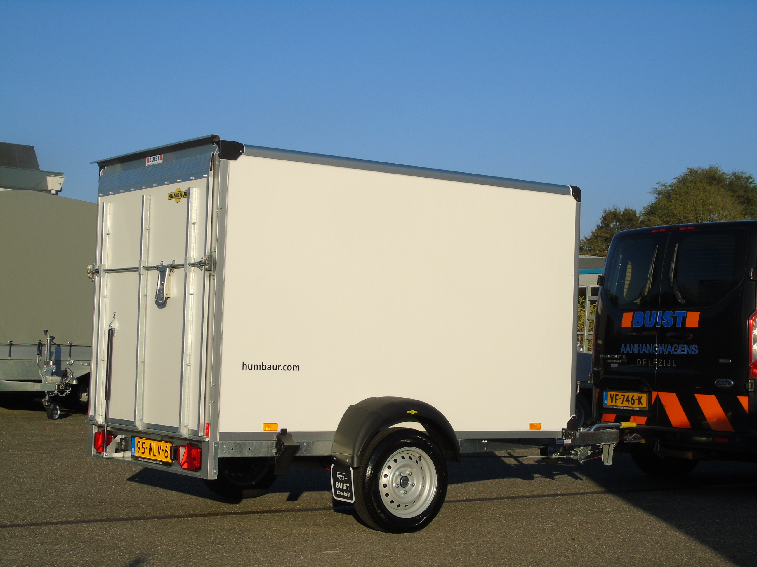 Voorraad aanhangwagen Humbaur HK 132515-15P 251 x 151 x 152 cm 1300 kg met laadklep