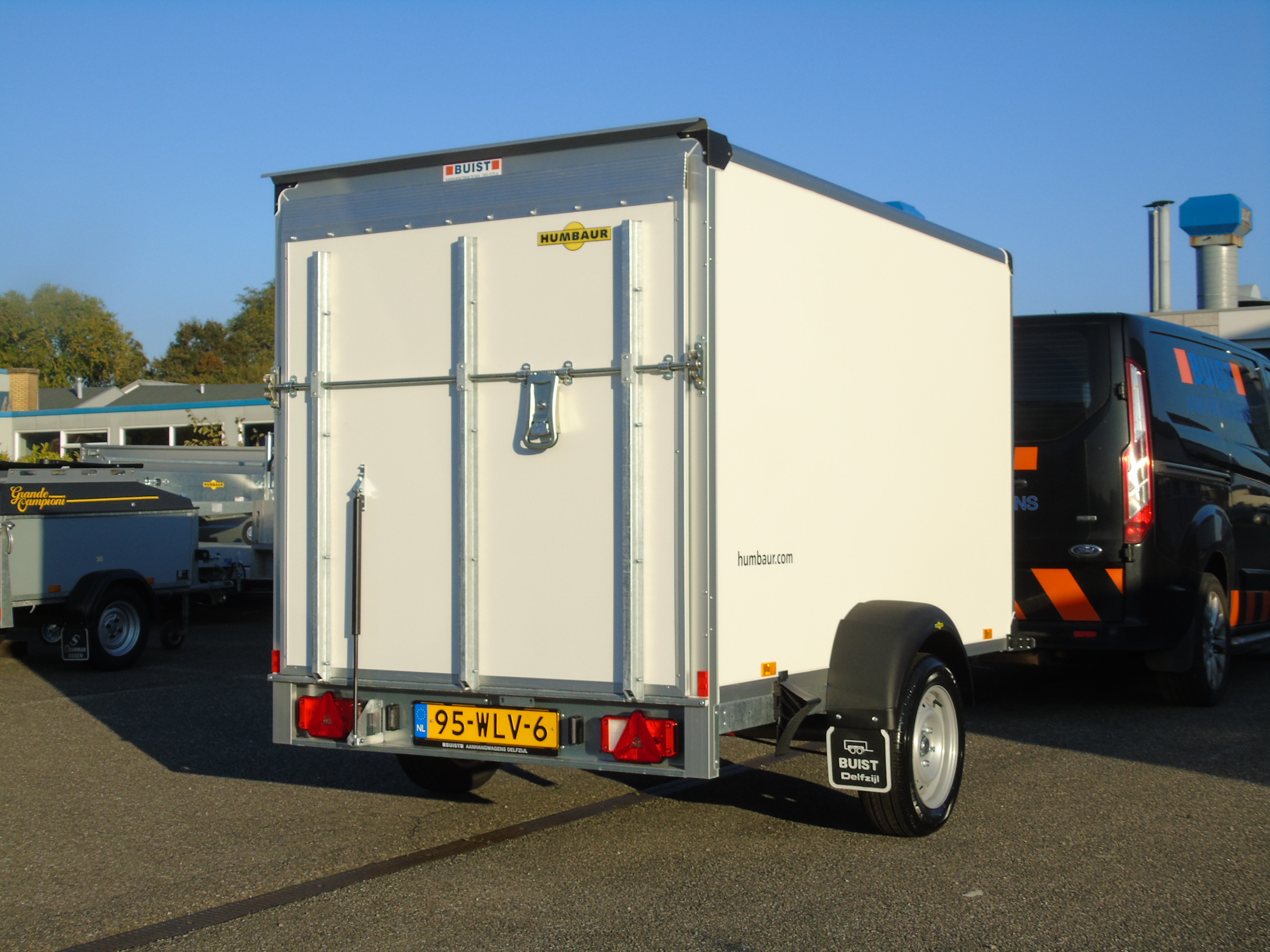 Voorraad aanhangwagen Humbaur HK 132515-15P 251 x 151 x 152 cm 1300 kg met laadklep