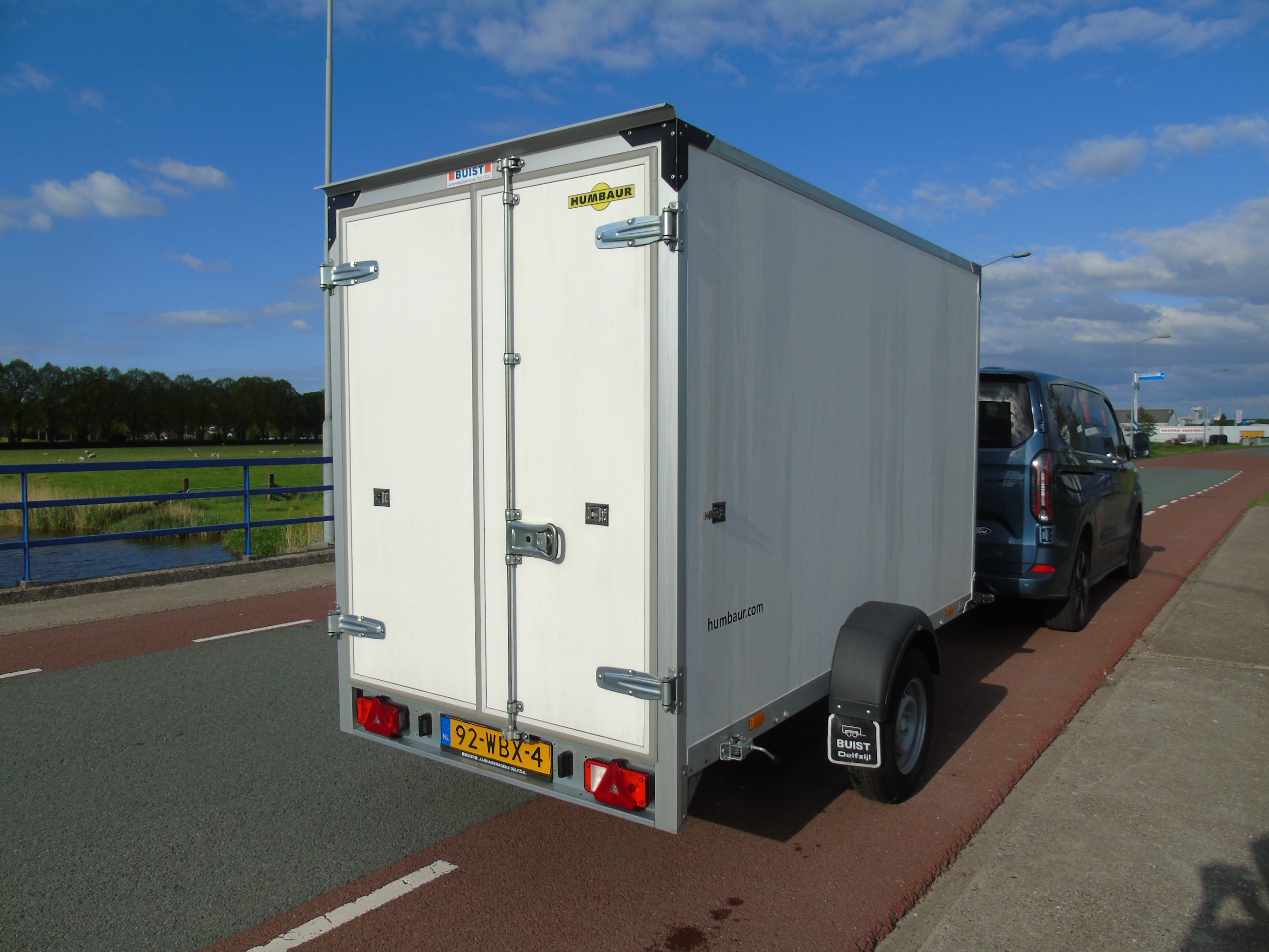 Demo Humbaur HK 153015-18P enkelasser gesloten bakwagen