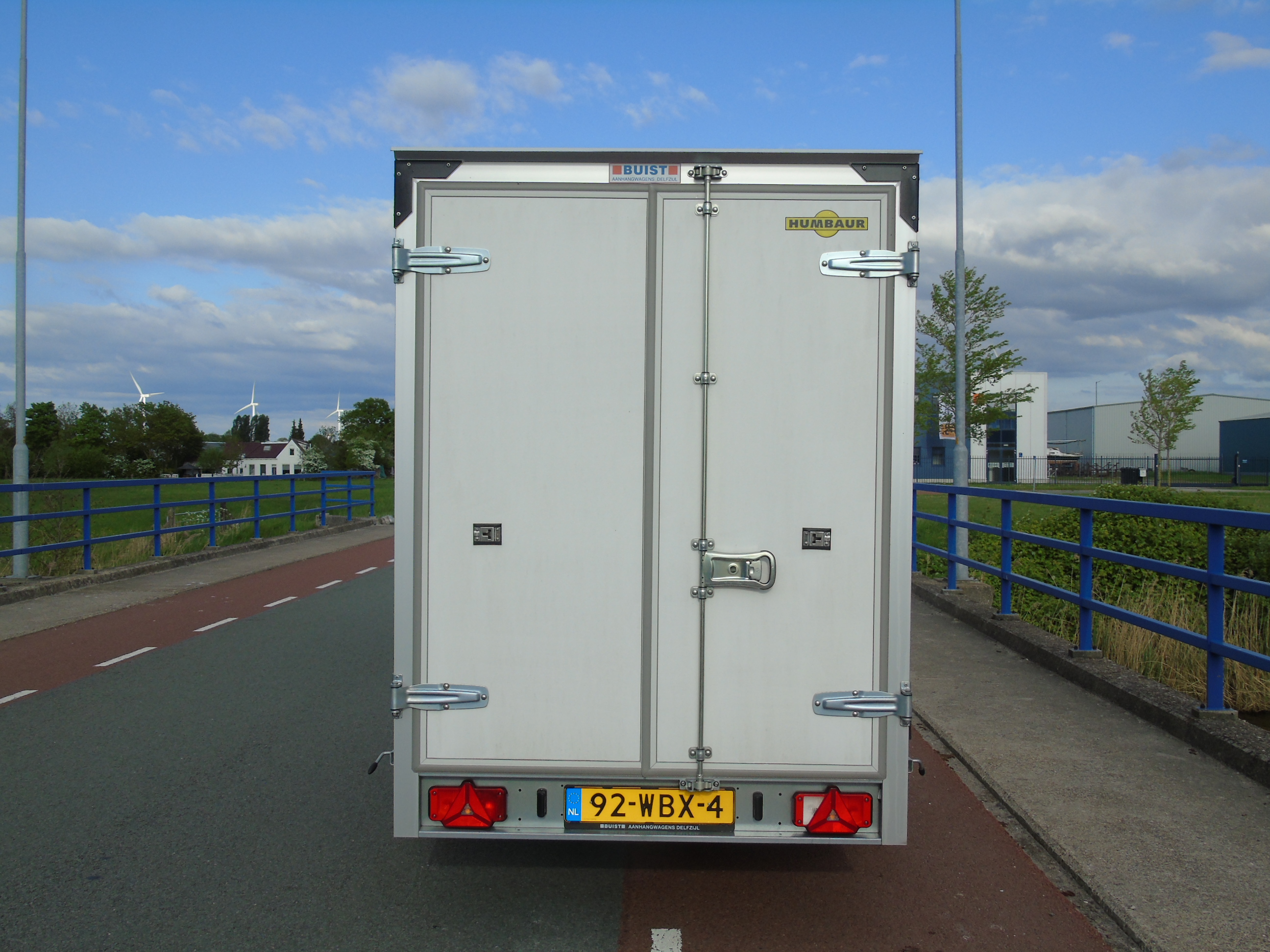Demo Humbaur HK 153015-18P enkelasser gesloten bakwagen