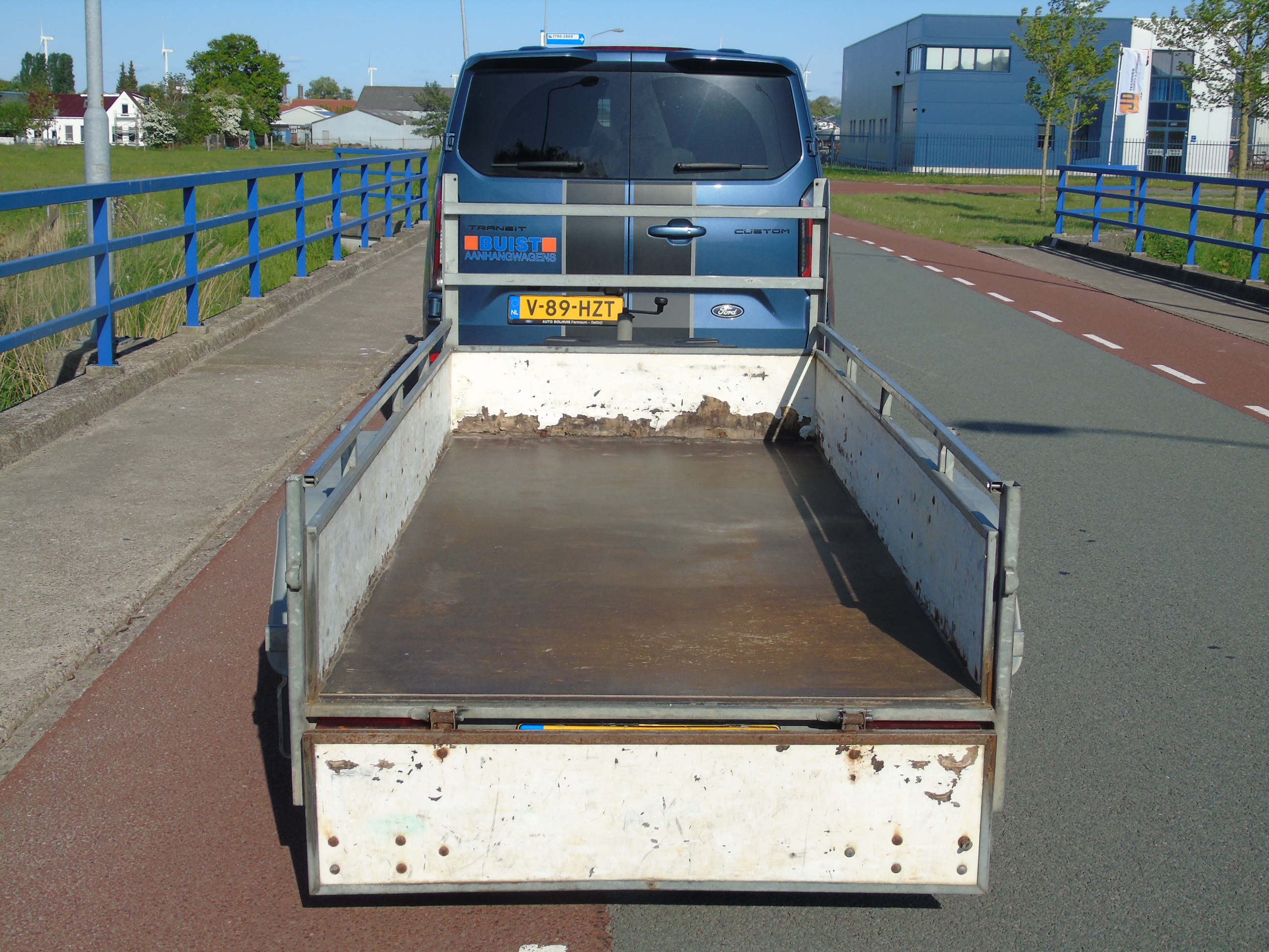 Occasion Atec B2 tandemasser bakwagen300 x 130cm 2000 kg 2011