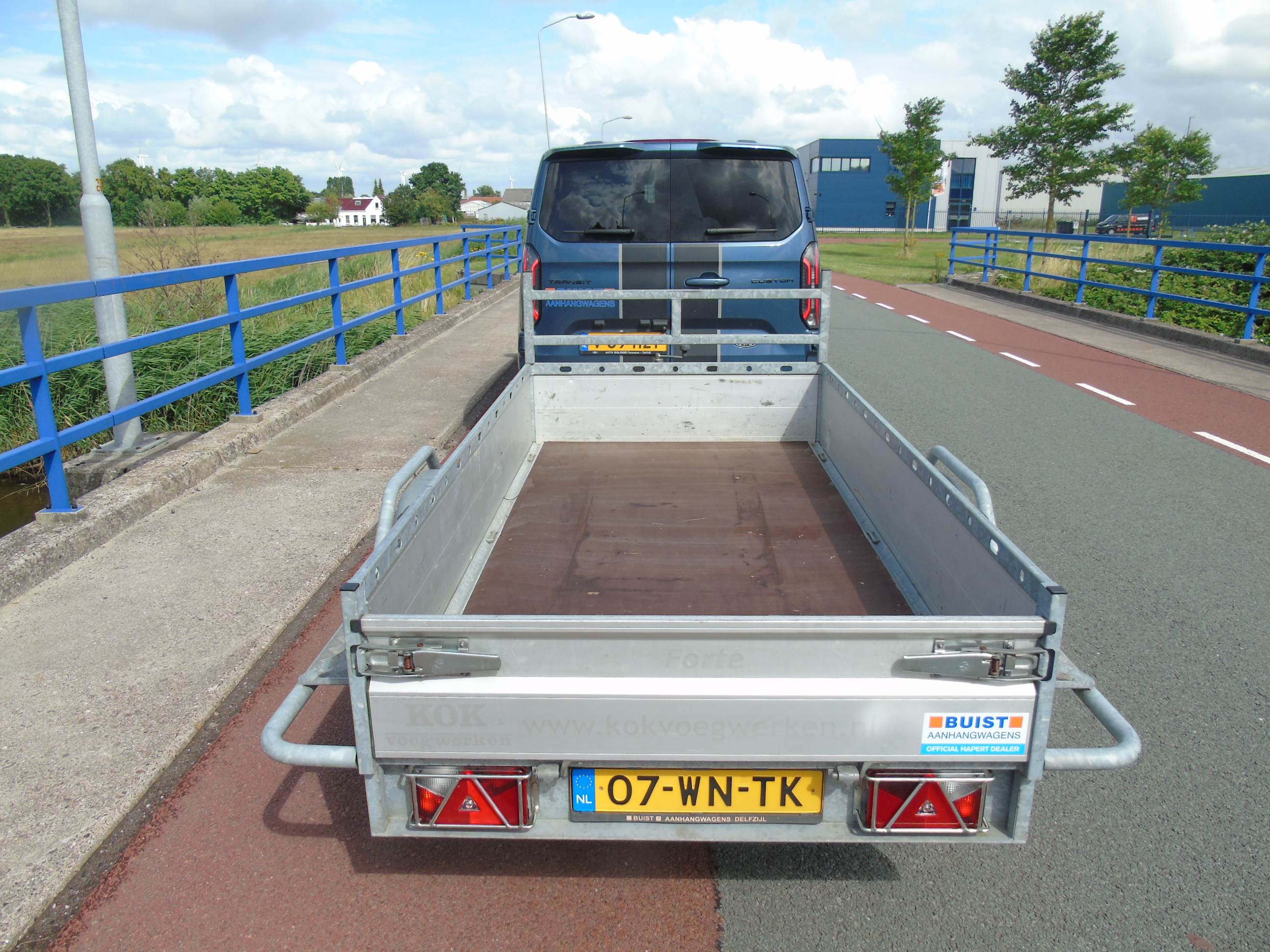 Occasion Hapert Azure L-1 Alu 1350kg 250x130cm Afschermbeugels Buist Occasion