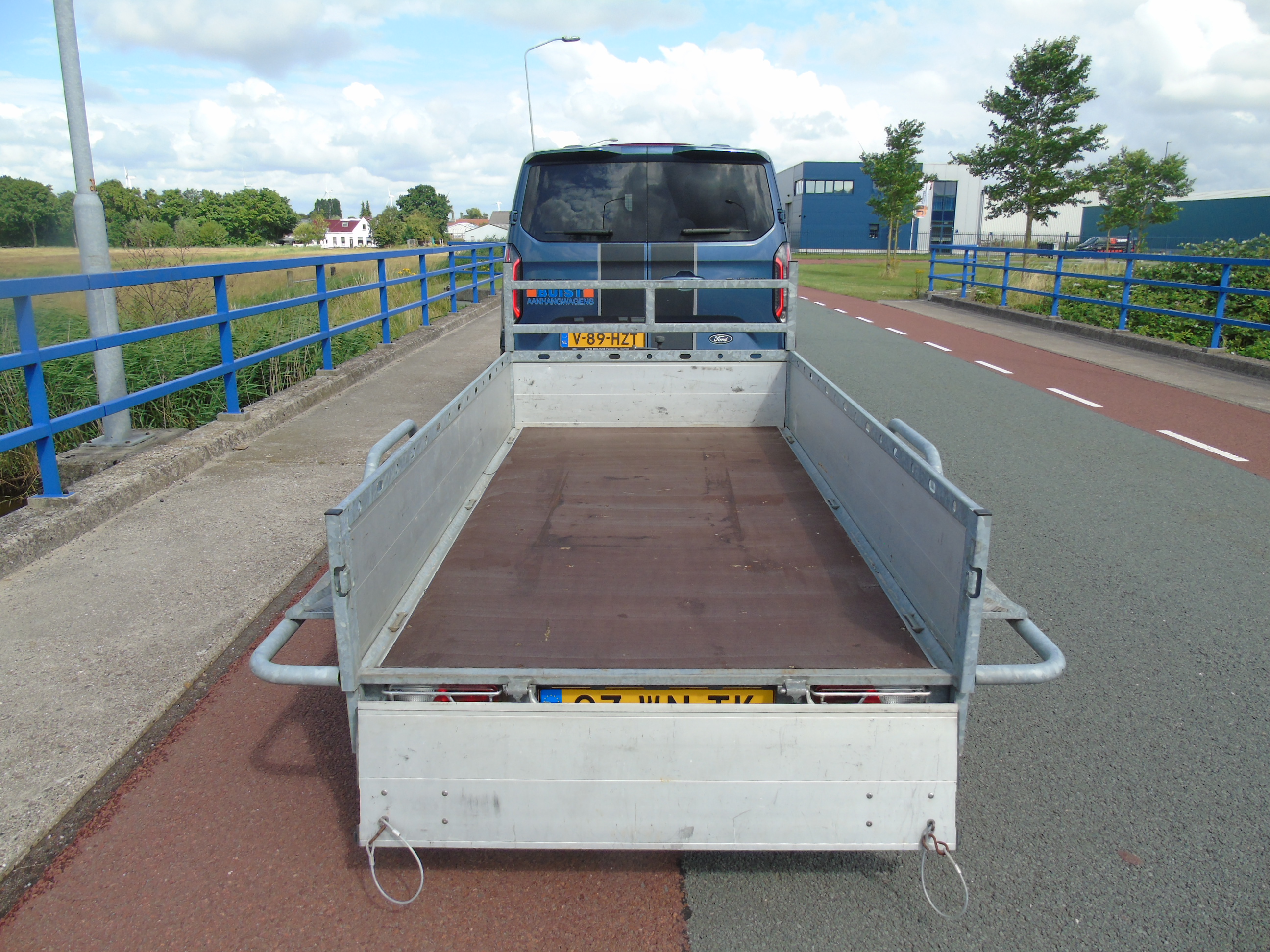 Occasion Hapert Azure L-1 Alu 1350kg 250x130cm Afschermbeugels Buist Occasion