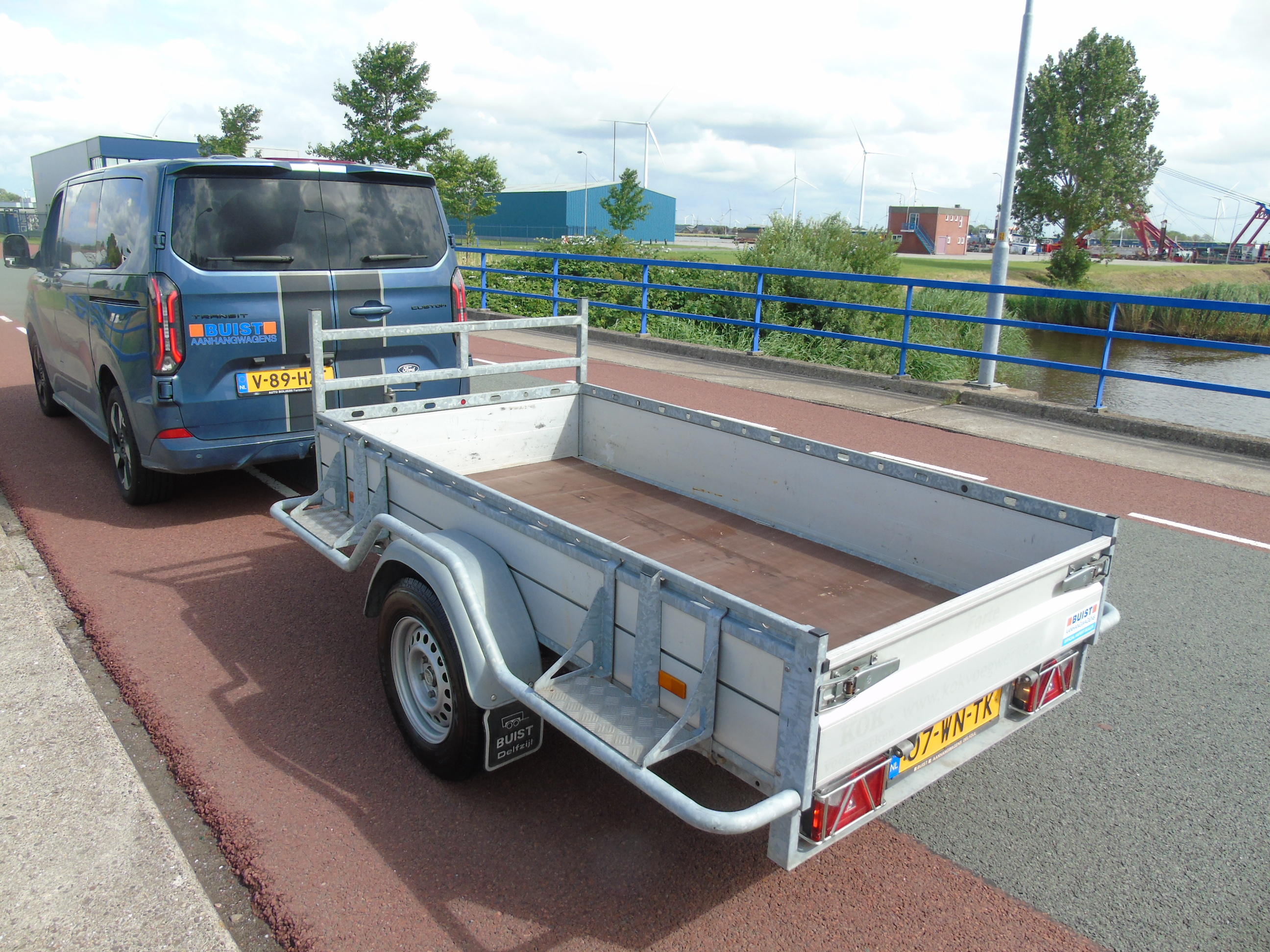 Occasion Hapert Azure L-1 Alu 1350kg 250x130cm Afschermbeugels Buist Occasion