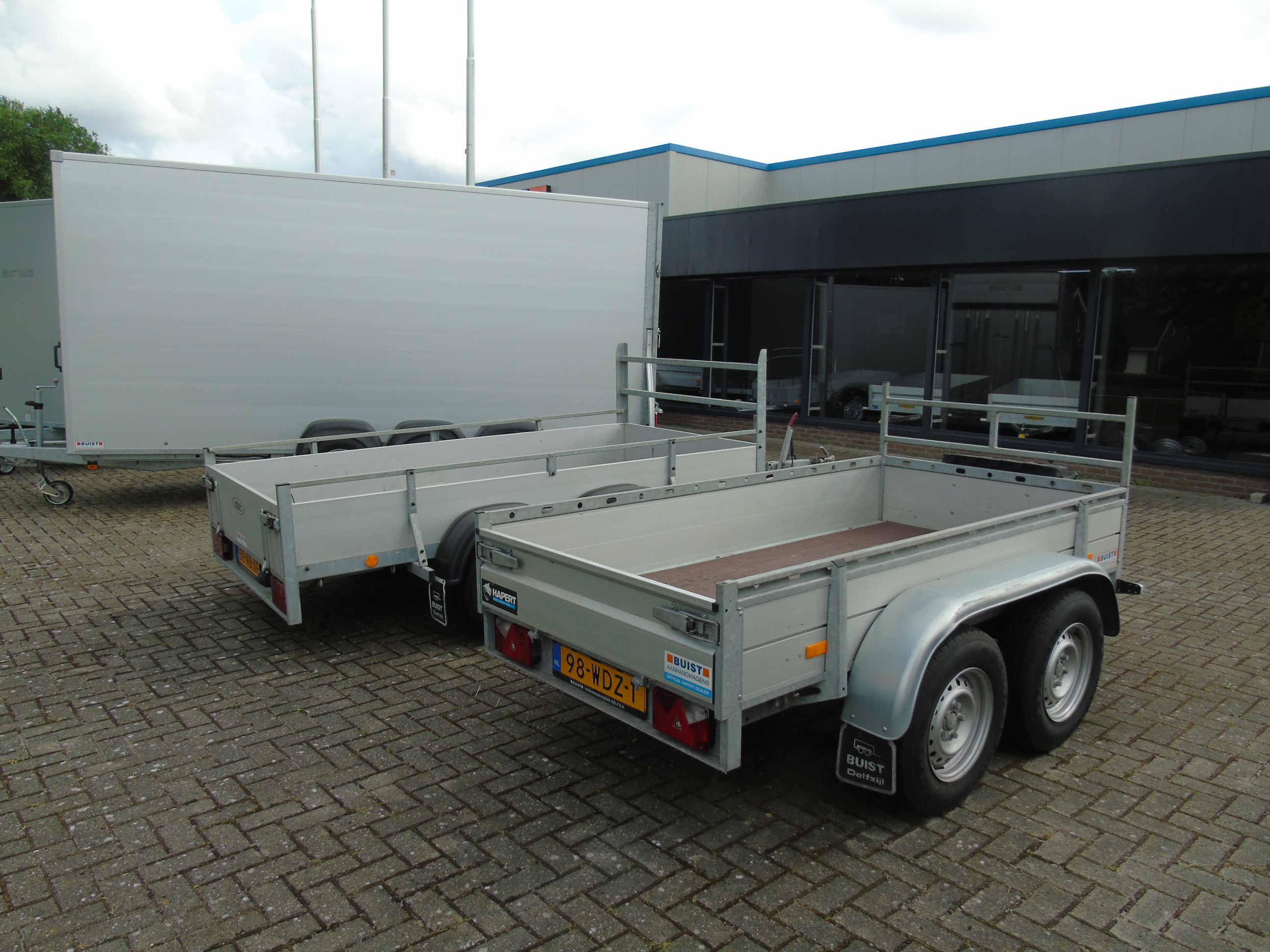 Occasion Hapert Azure L-2 Aluminium tandemasser bakwagen 250x130cm 2700kg 2022