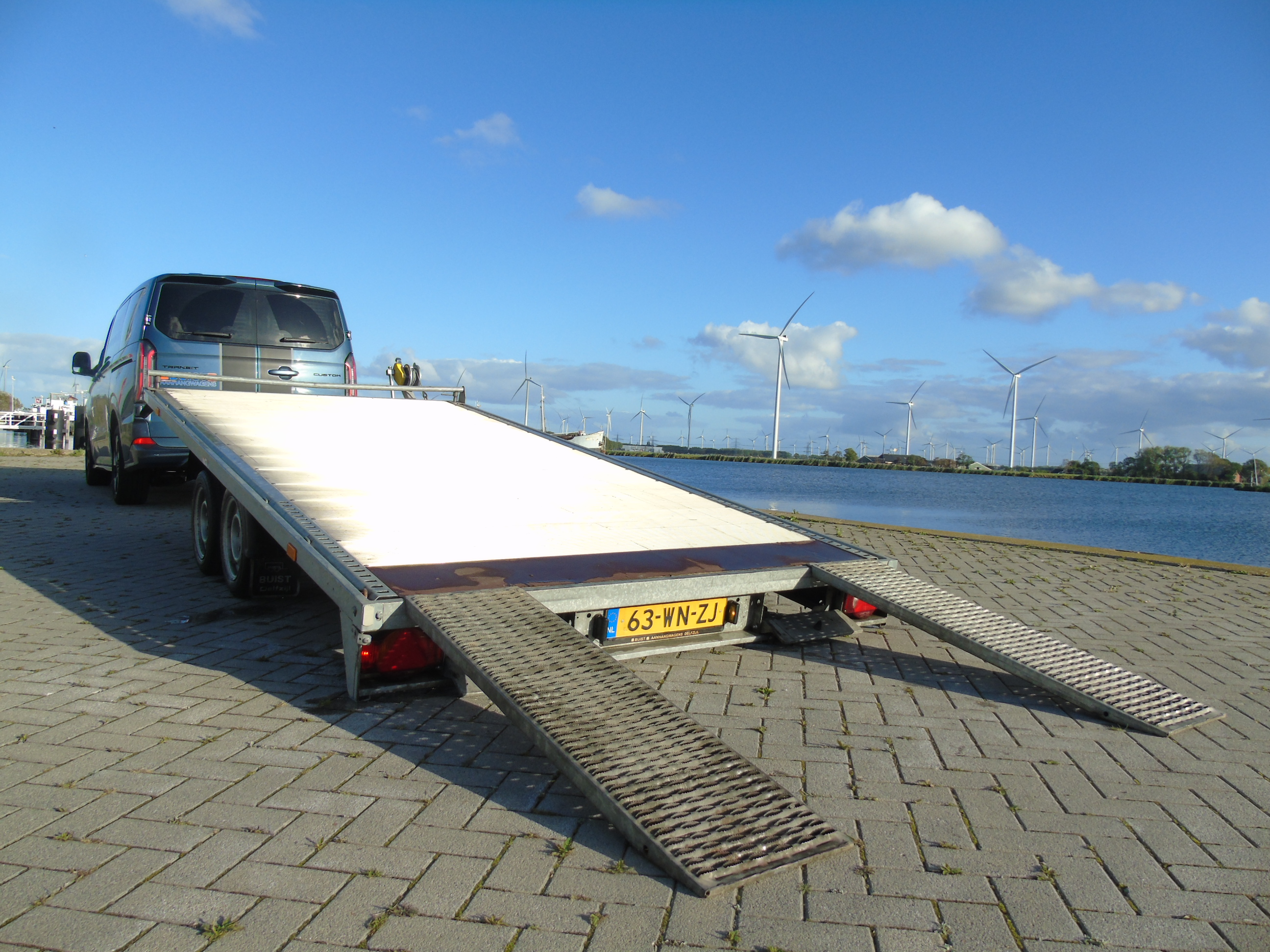 Occasion Humbaur MTK 254222 kantelbare autotransporter