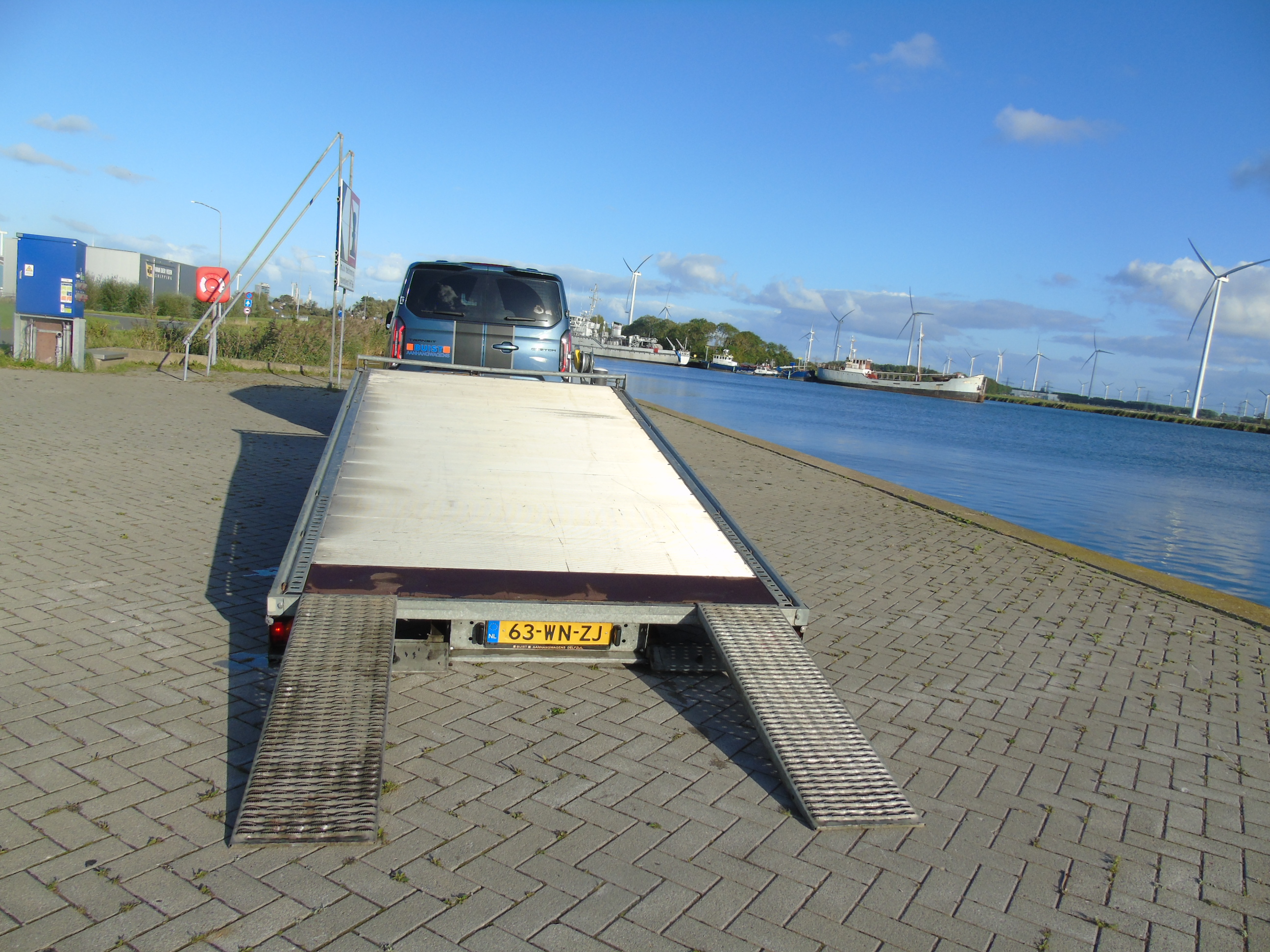 Occasion Humbaur MTK 254222 kantelbare autotransporter
