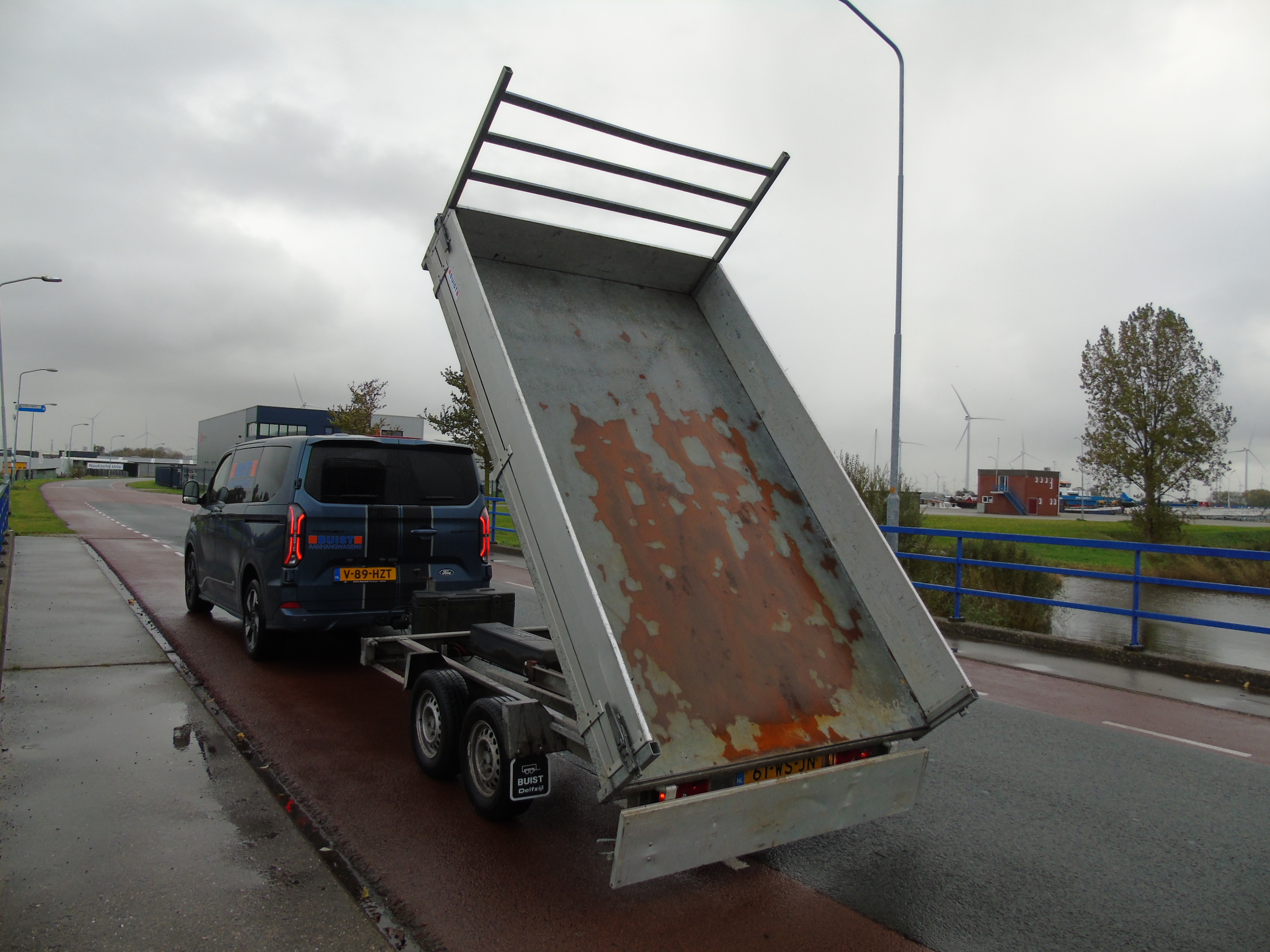 Occasion Anssems KSX2 3-zijdige kipper 305 x 178 cm 2500 kg 2018