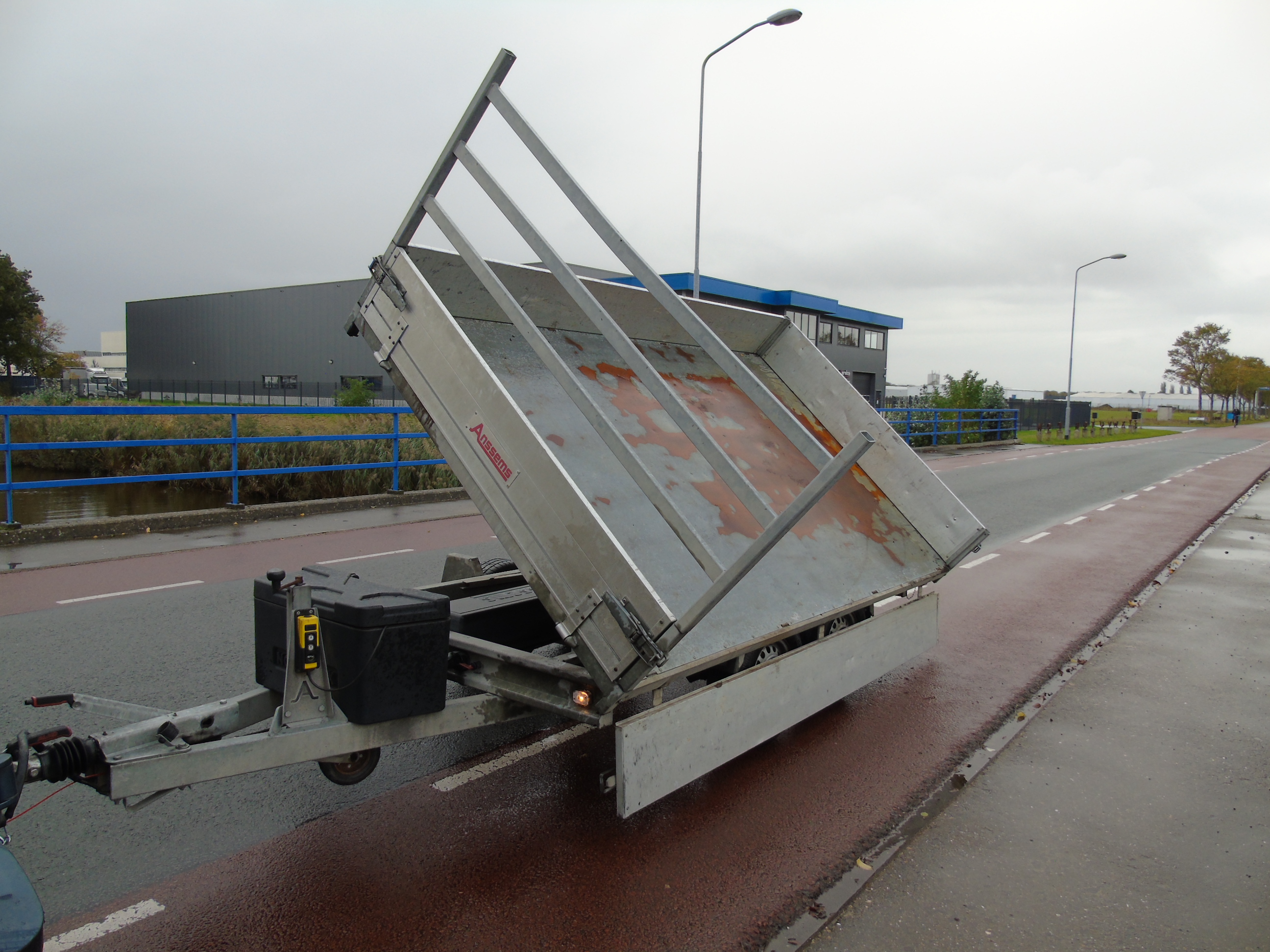 Occasion Anssems KSX2 3-zijdige kipper 305 x 178 cm 2500 kg 2018