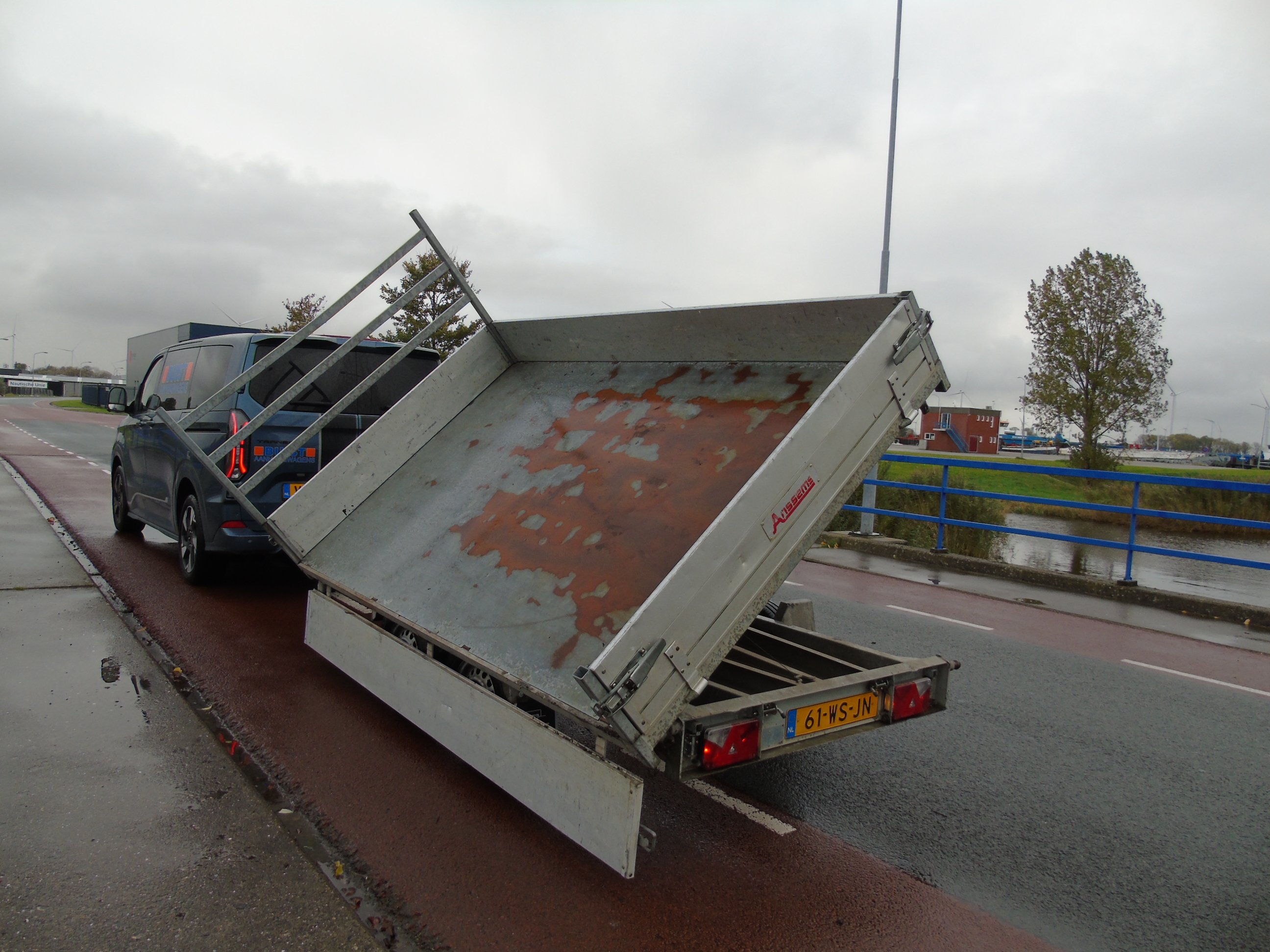 Occasion Anssems KSX2 3-zijdige kipper 305 x 178 cm 2500 kg 2018