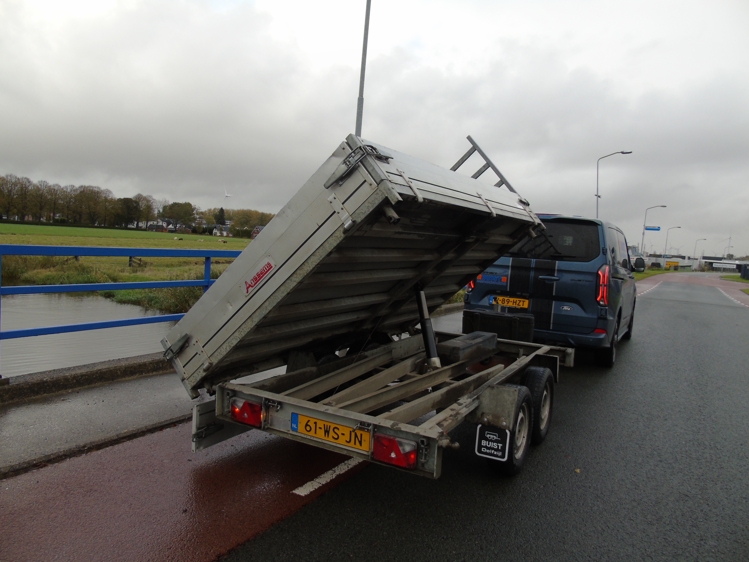 Occasion Anssems KSX2 3-zijdige kipper 305 x 178 cm 2500 kg 2018