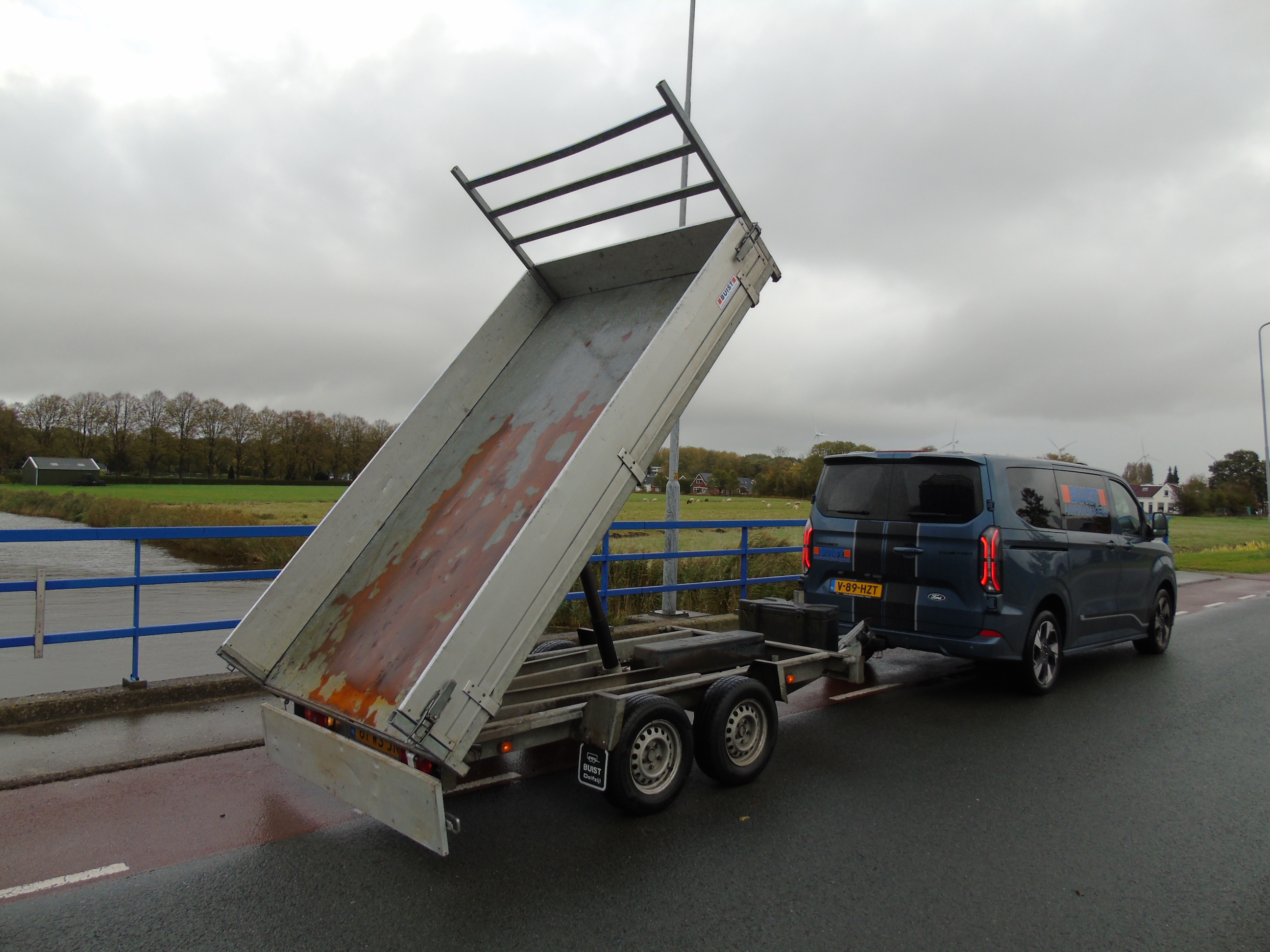 Occasion Anssems KSX2 3-zijdige kipper 305 x 178 cm 2500 kg 2018