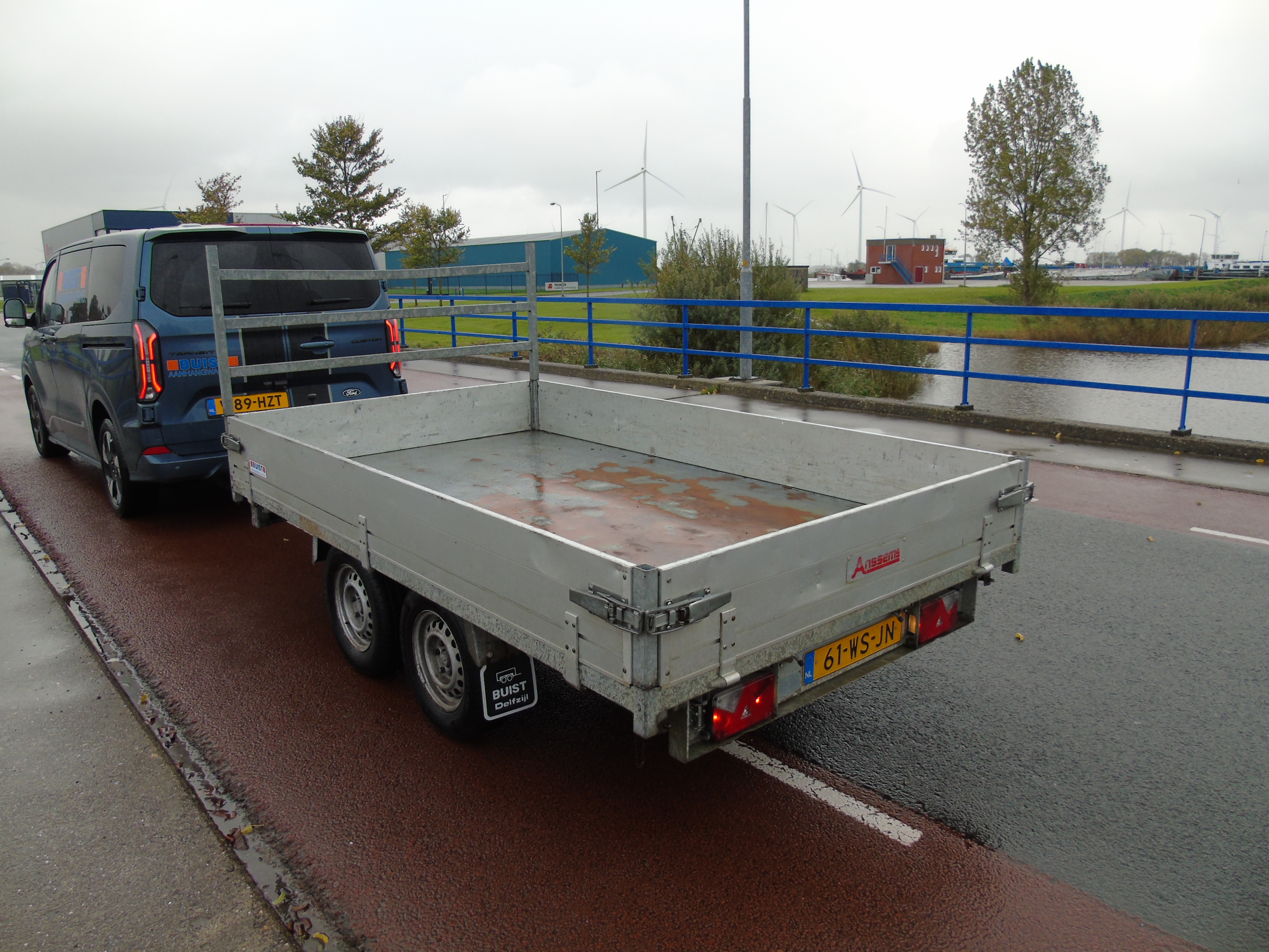 Occasion Anssems KSX2 3-zijdige kipper 305 x 178 cm 2500 kg 2018