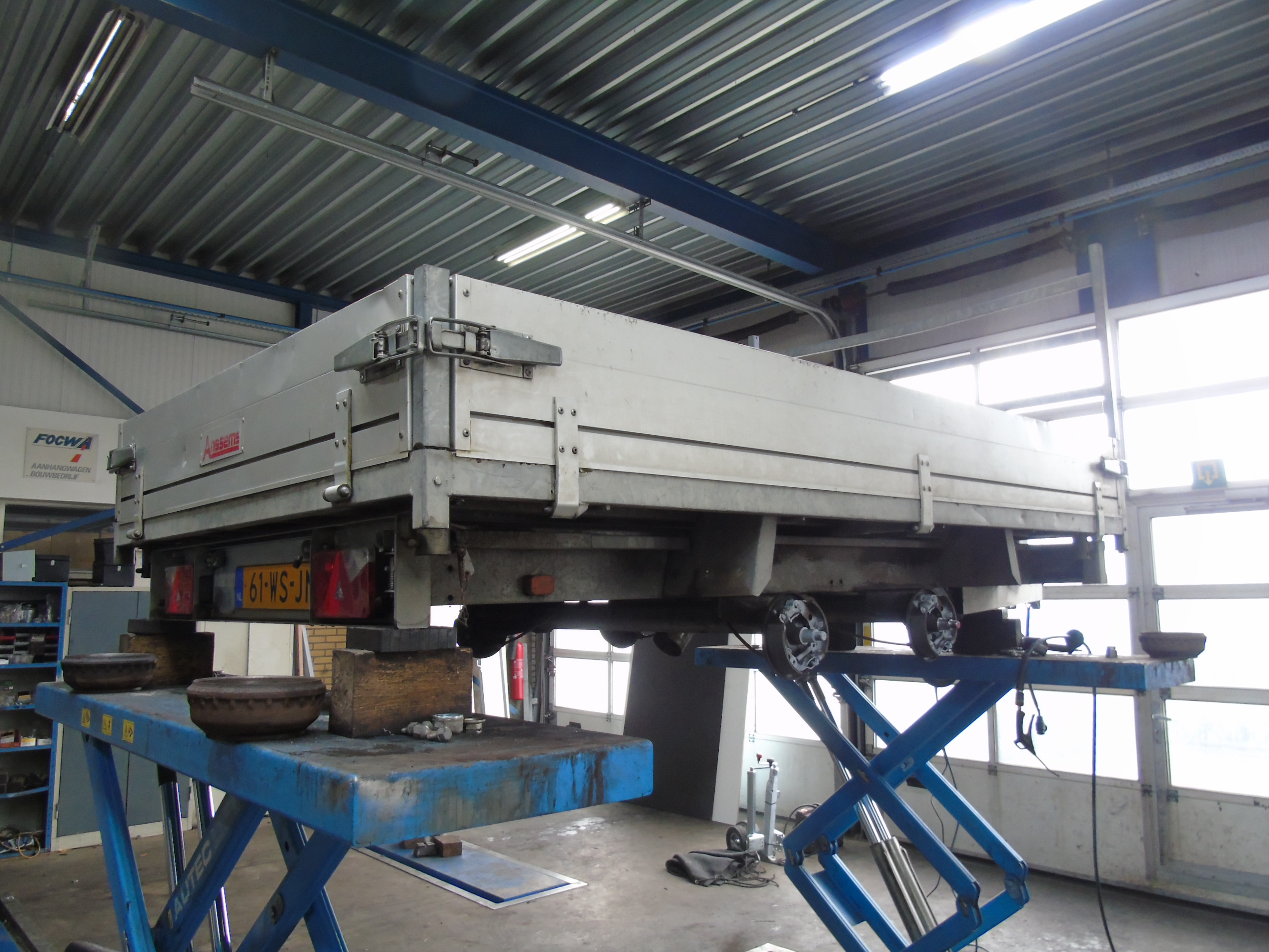 Occasion Anssems KSX2 3-zijdige kipper 305 x 178 cm 2500 kg 2018