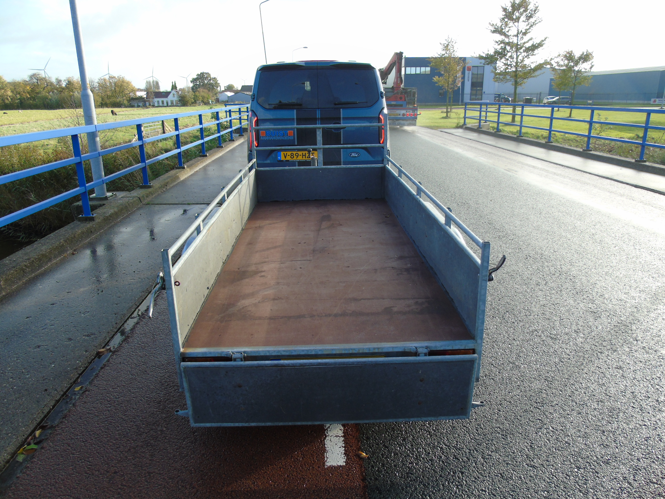 Occasion Hapert K2000 tandemasser bakwagen 300 x 130 cm 2000 kg 2008